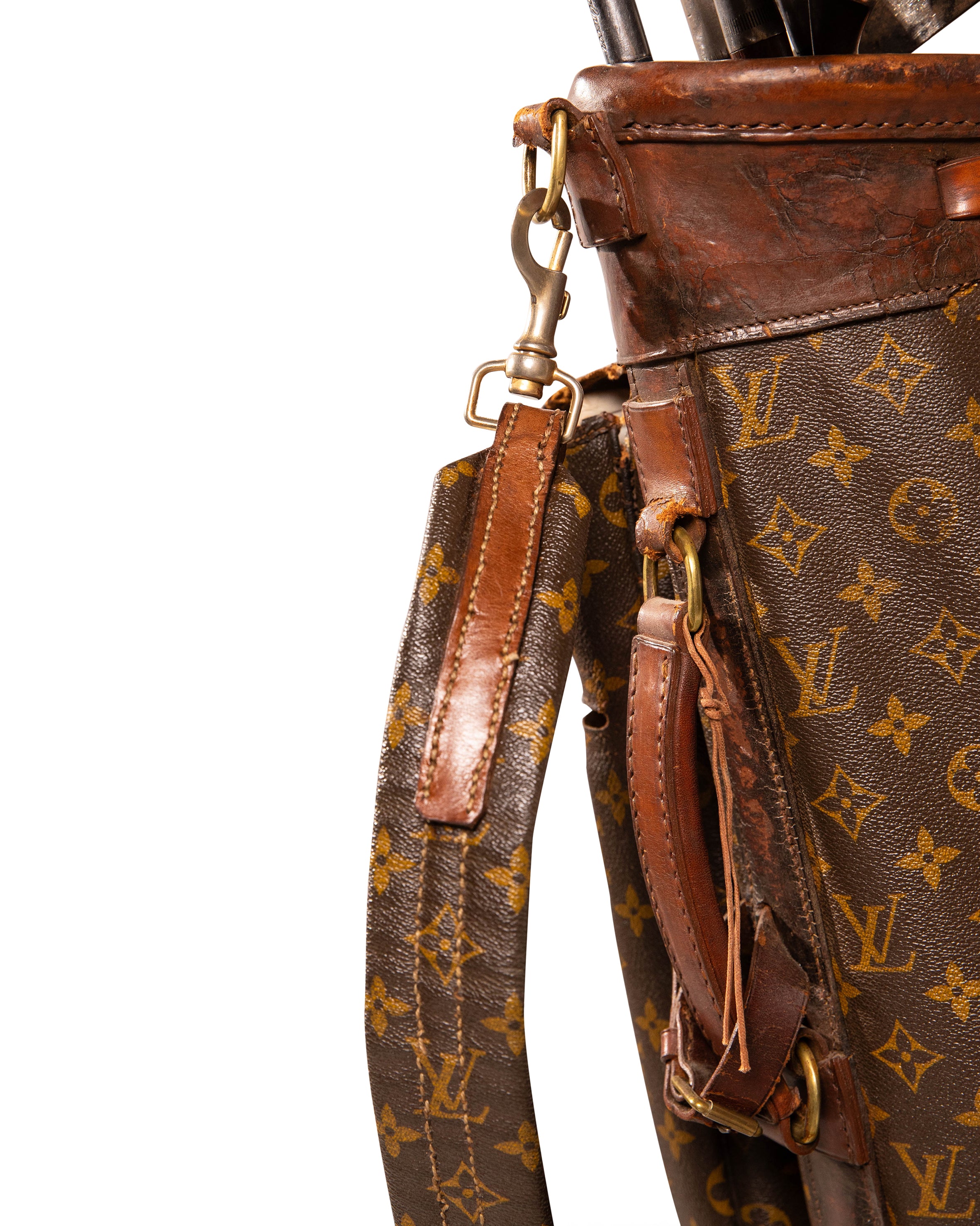 1970s Louis Vuitton Monogram Golf Bag