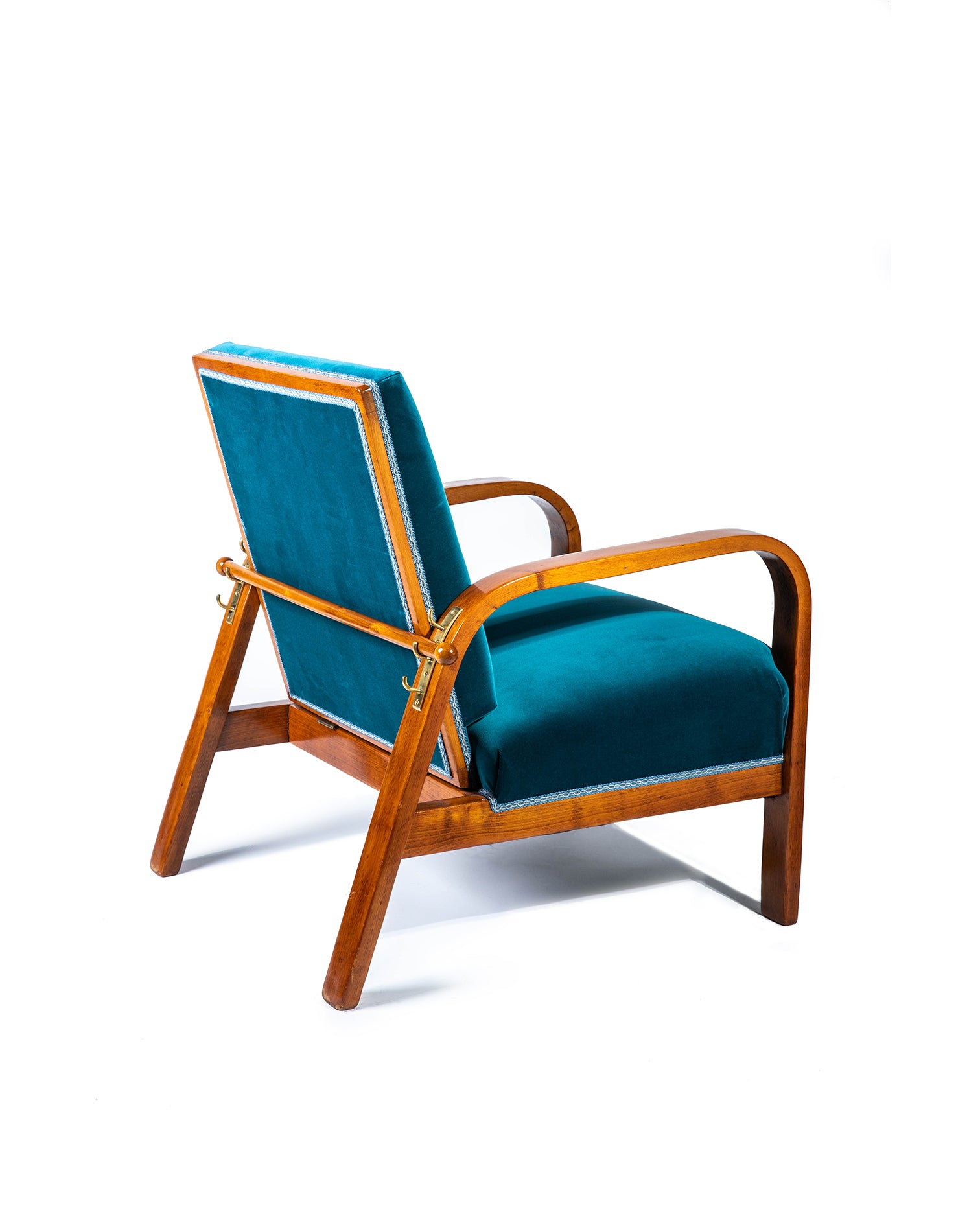 Beech Curved Armchair 1930