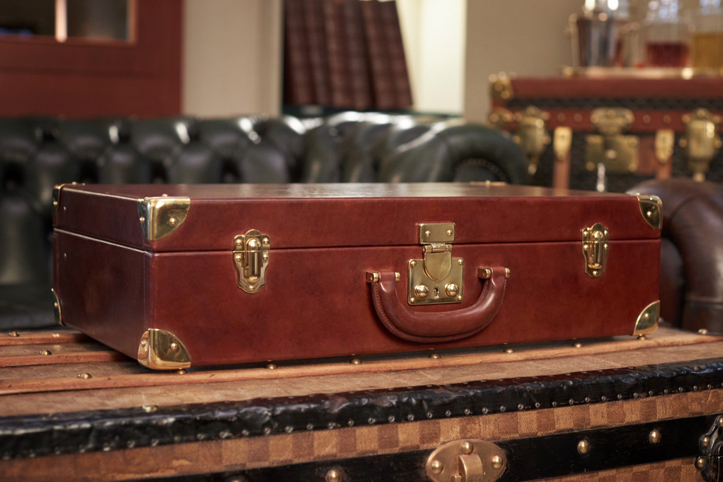 Bernardini Humidor Briefcase - French Lily and Walnut - N° 05/30