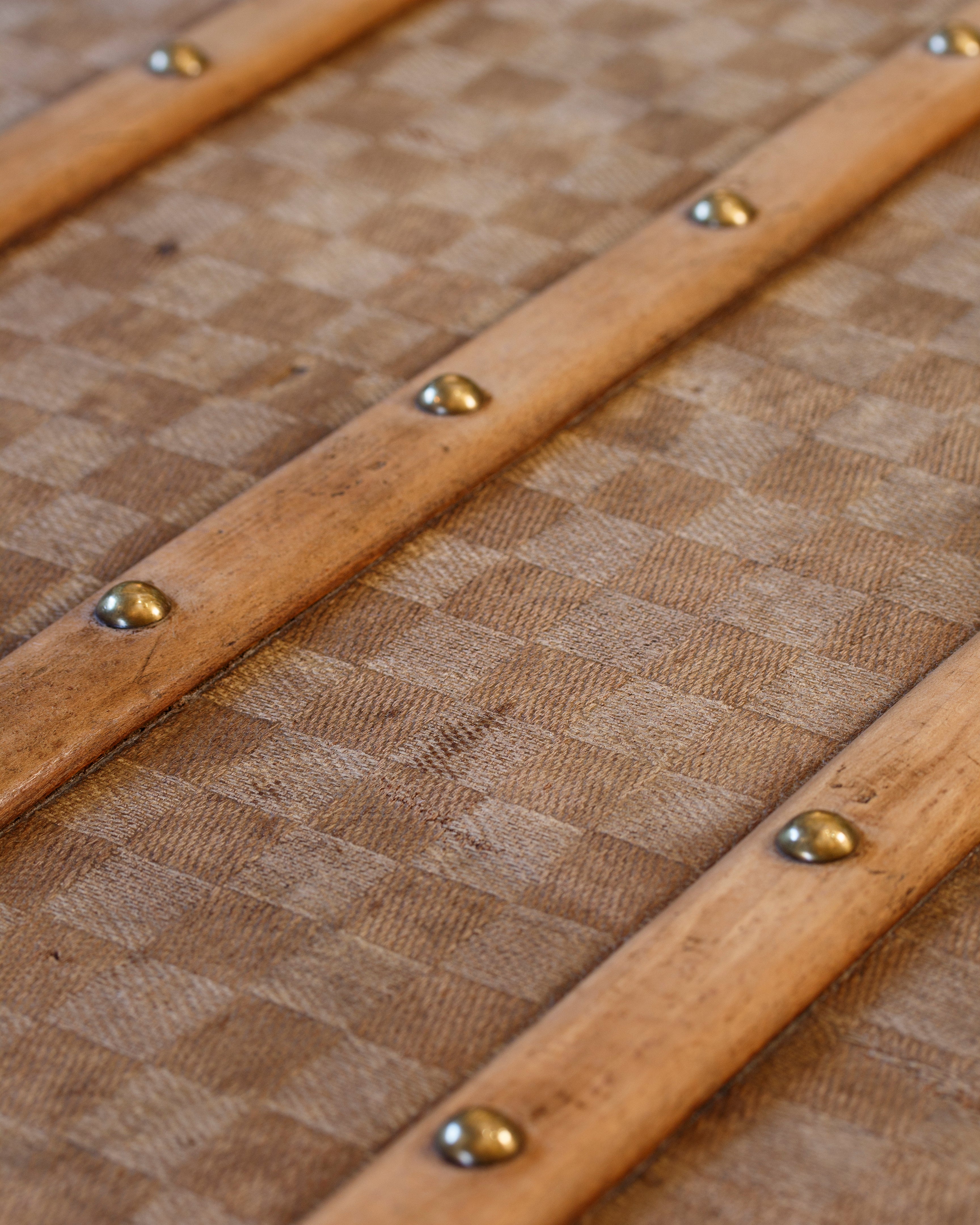 Bigot Damier Steamer Trunk