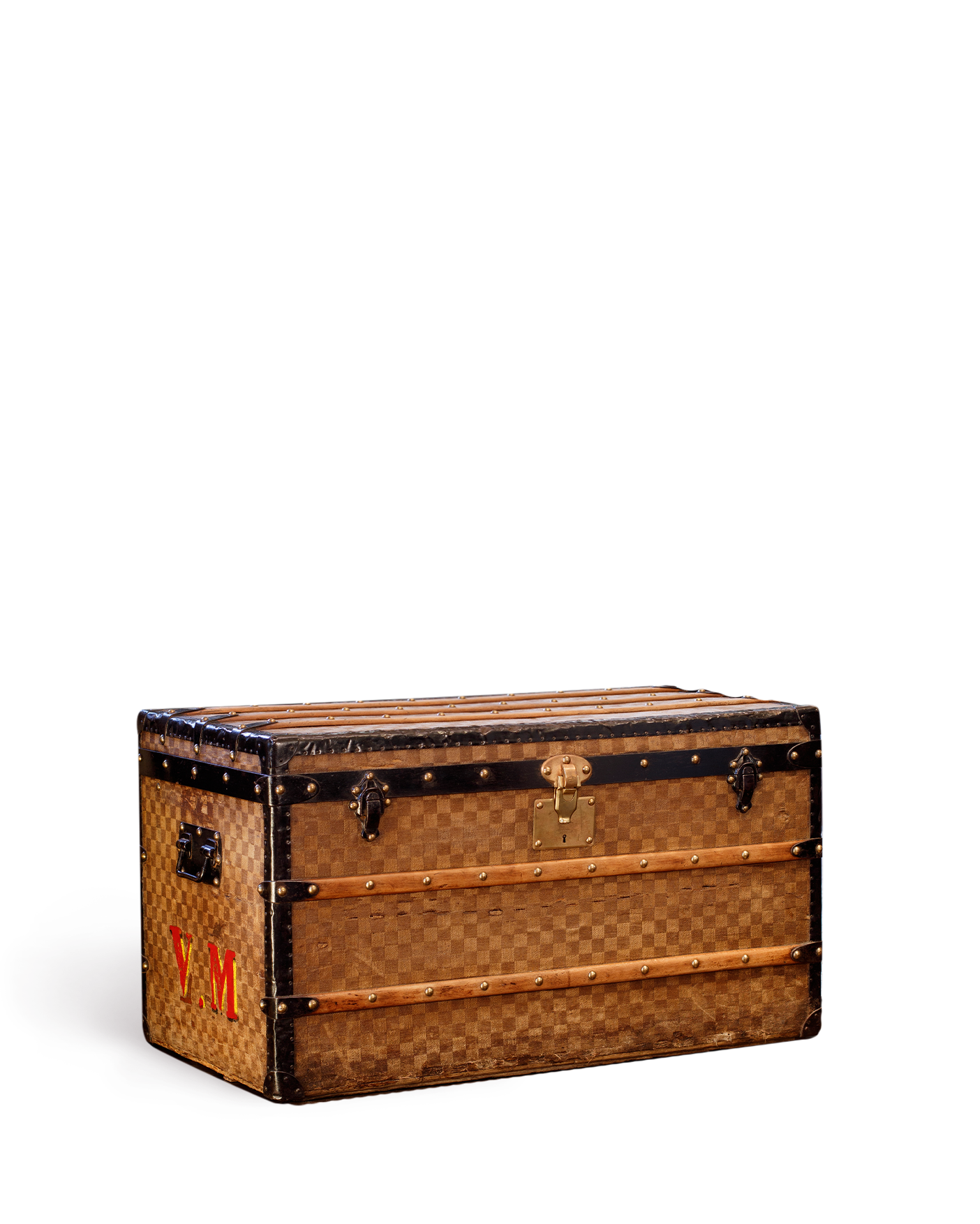 Bigot Damier Steamer Trunk