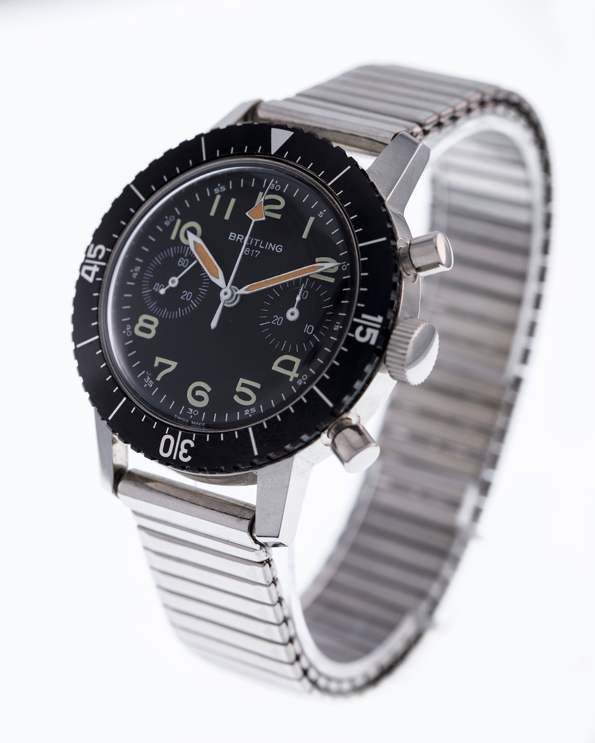 Breitling chronograph retailed for Italian Army