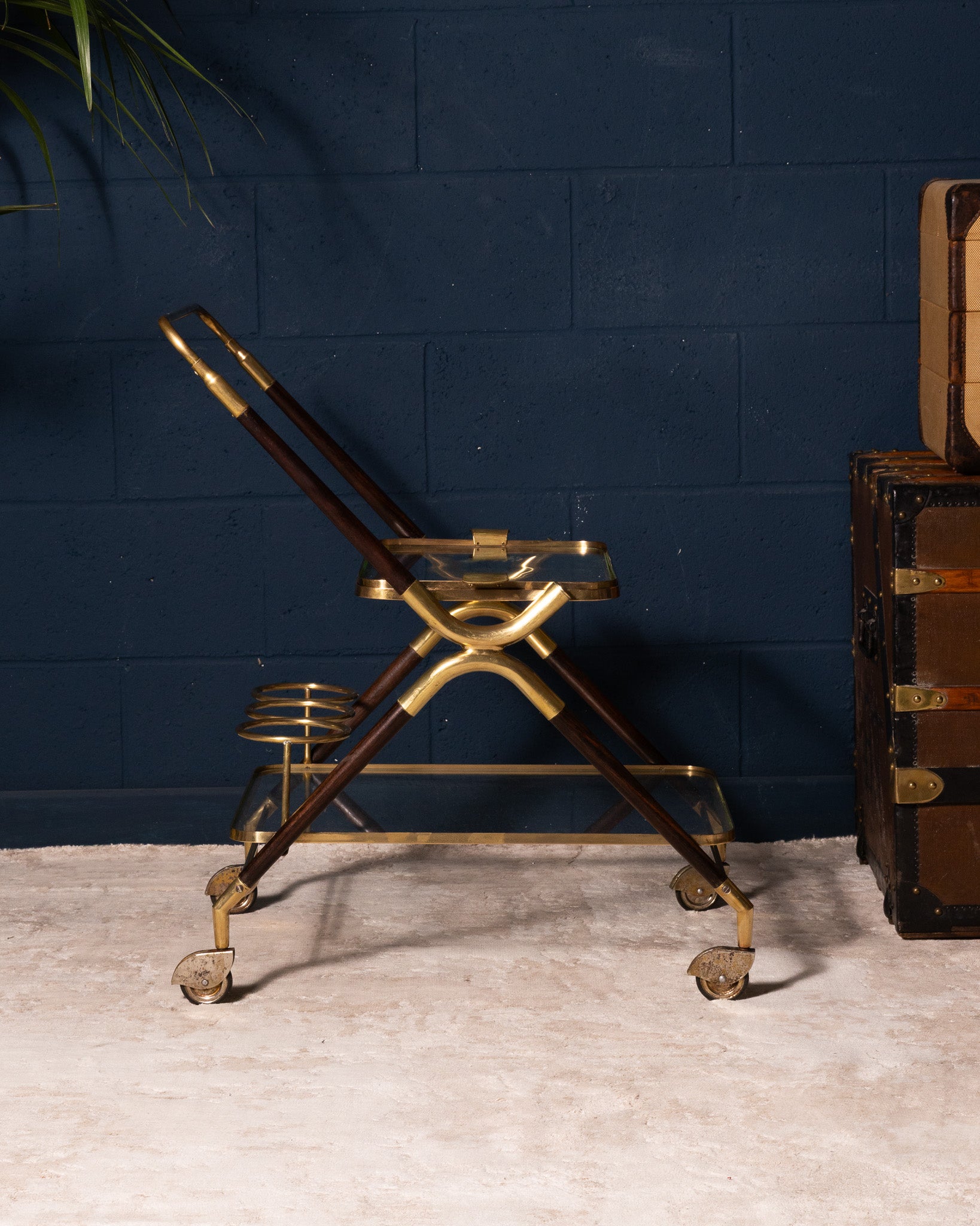 Cesare Lacca 1950s Italian Bar Cart