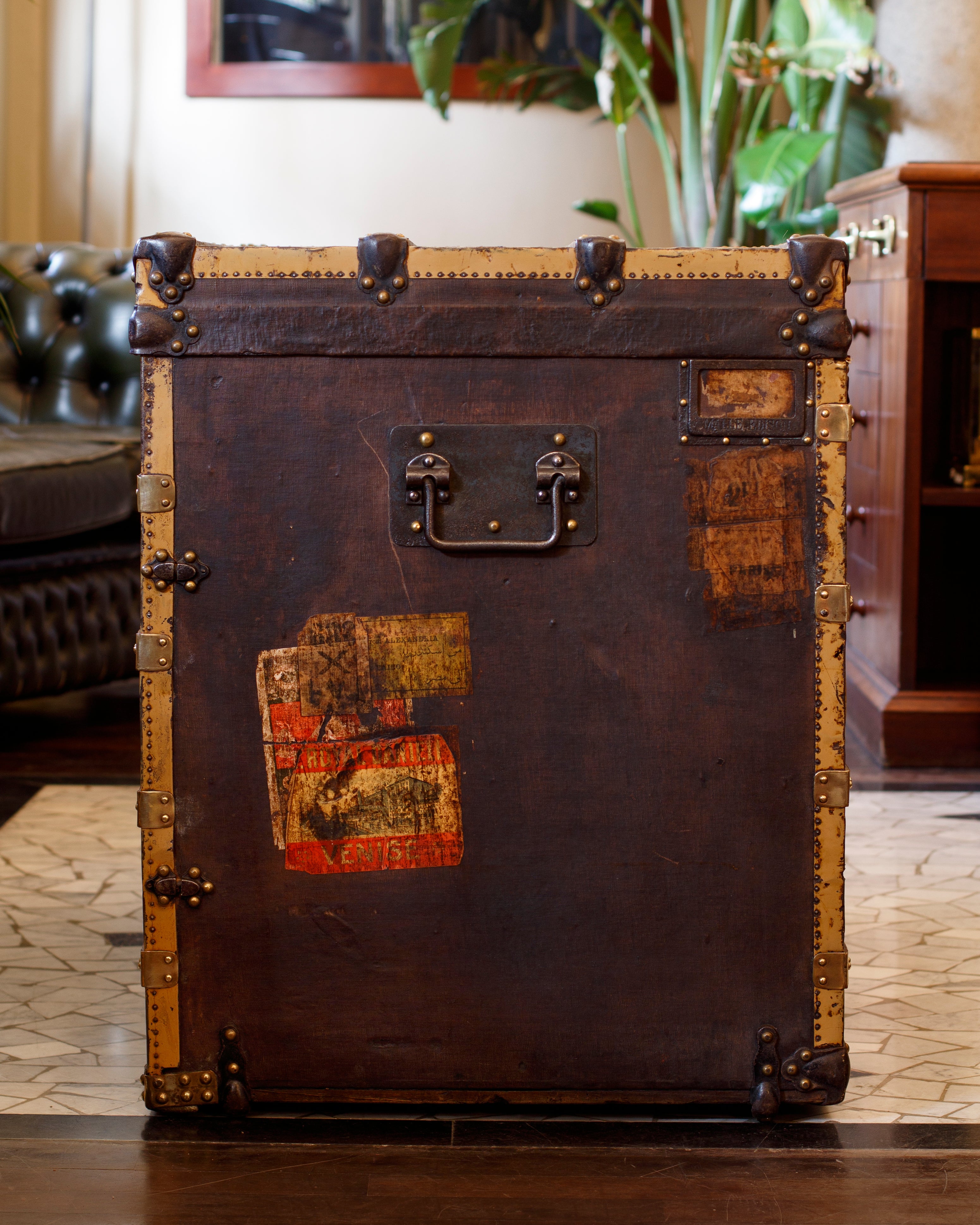 Edison Oversize Steamer Trunk