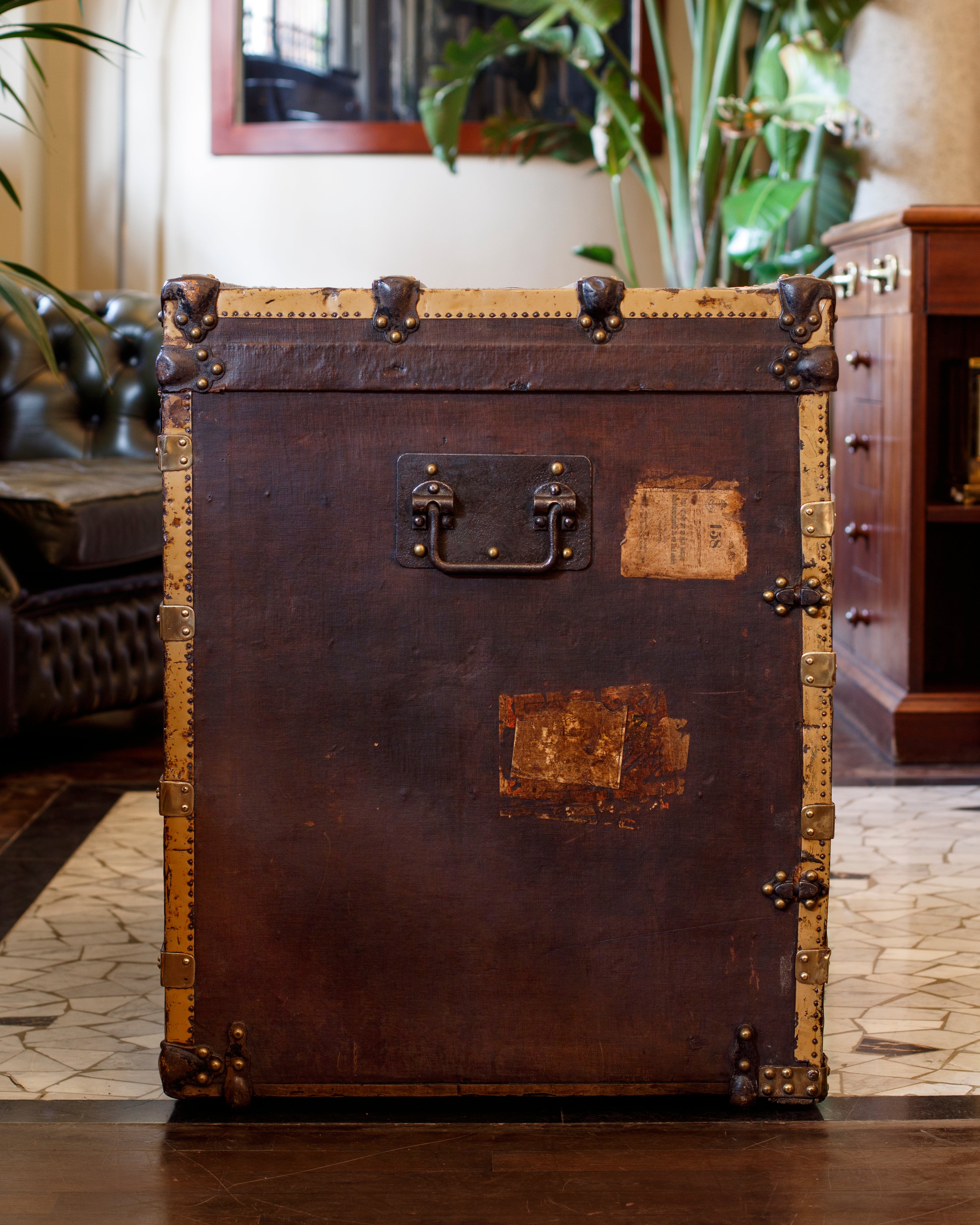 Edison Oversize Steamer Trunk