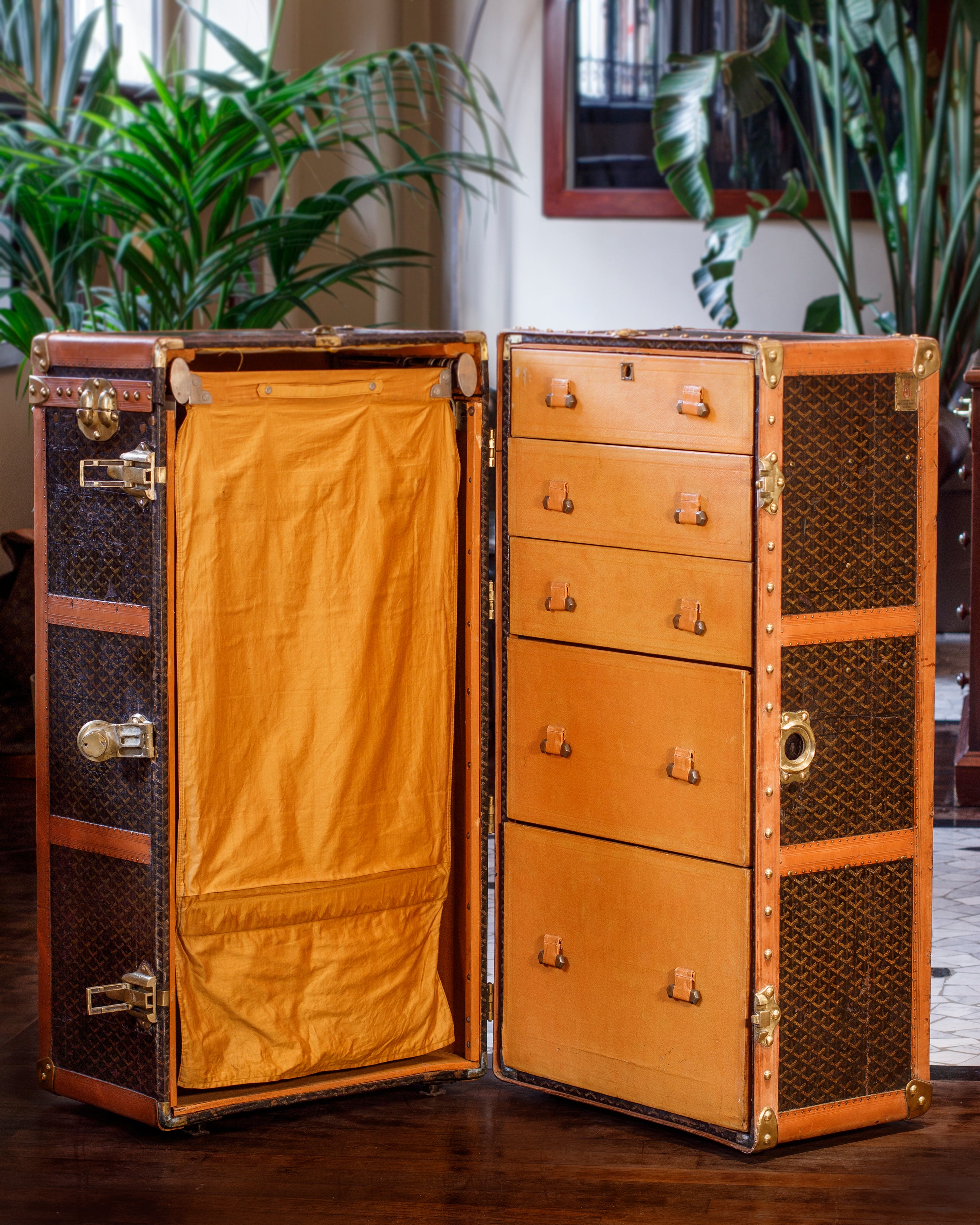 Goyard Vertical Wardrobe Trunk