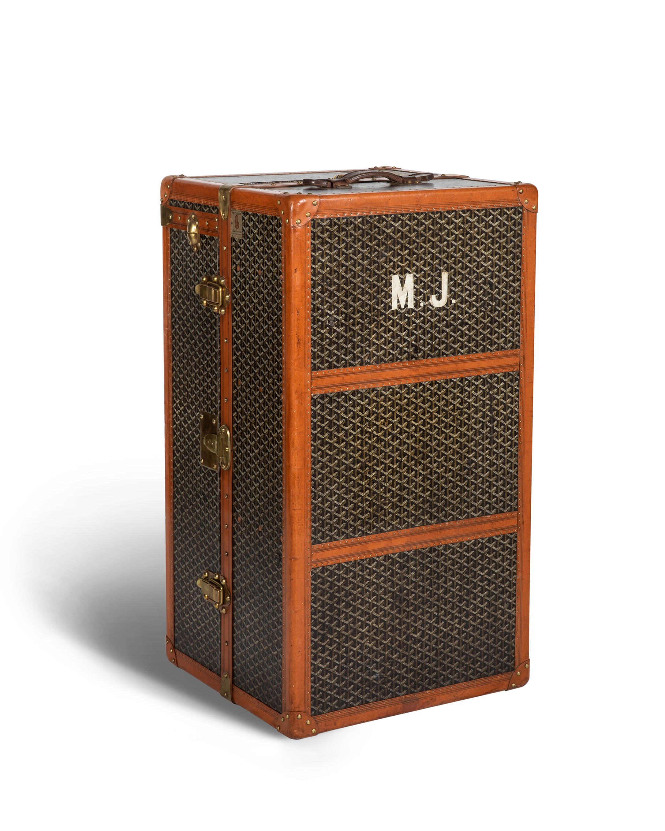 Goyard double-door Wardrobe Trunk