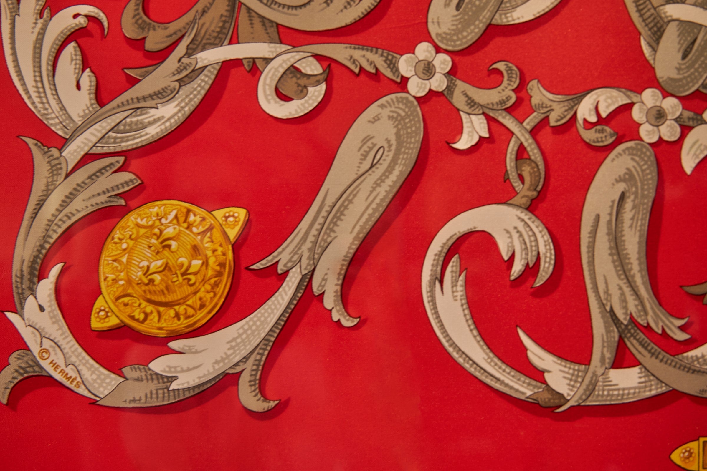 Hermés carrè Le Mors à la Conétable dis.Henry D’Origny ed.1985