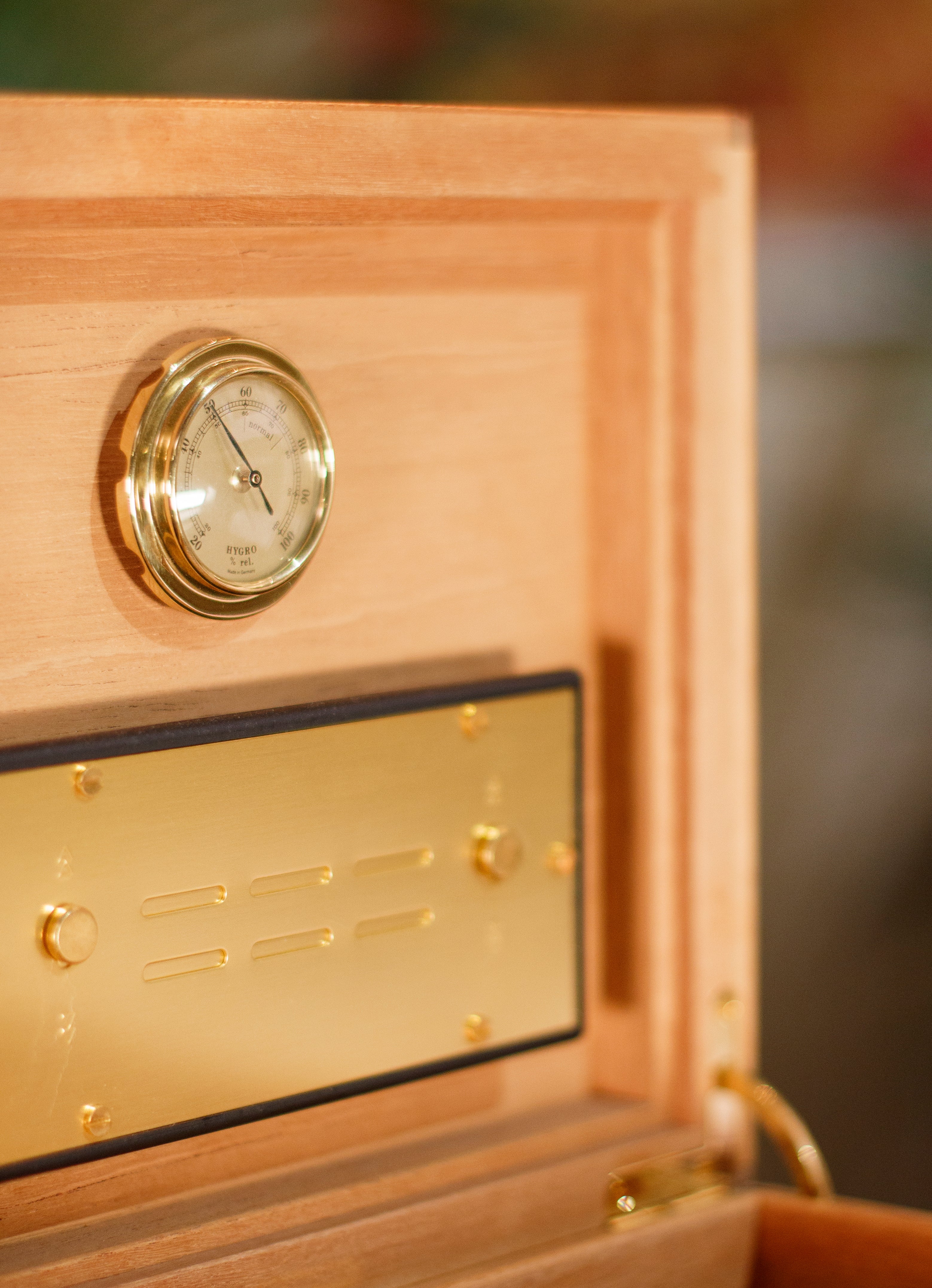 Humidor in radica e pecari Hermès Paris Made in France - 1990 - Rooted Humidor, Hermès Paris Made in France