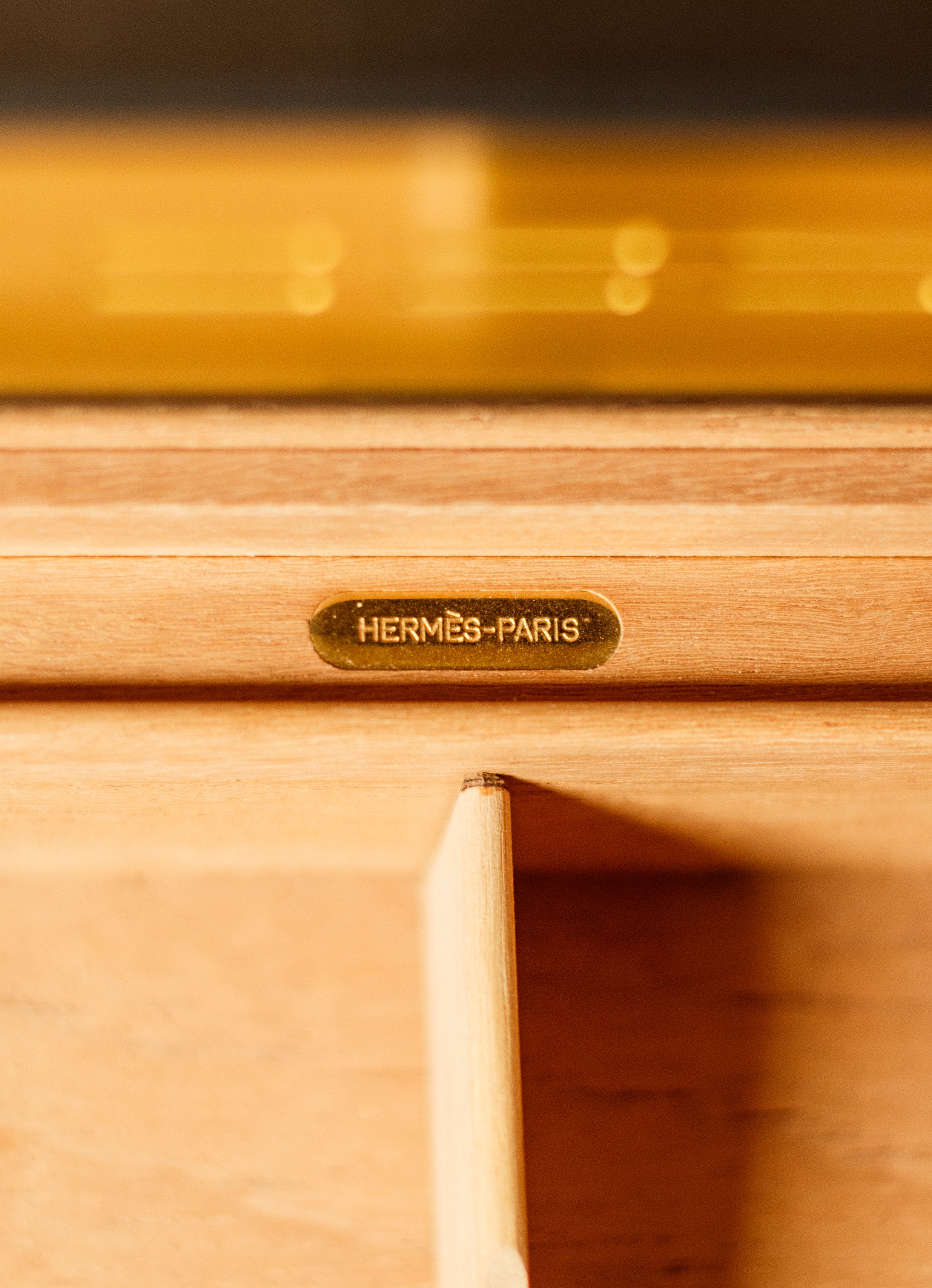 Humidor in radica e pecari Hermès Paris Made in France - 1990 - Rooted Humidor, Hermès Paris Made in France