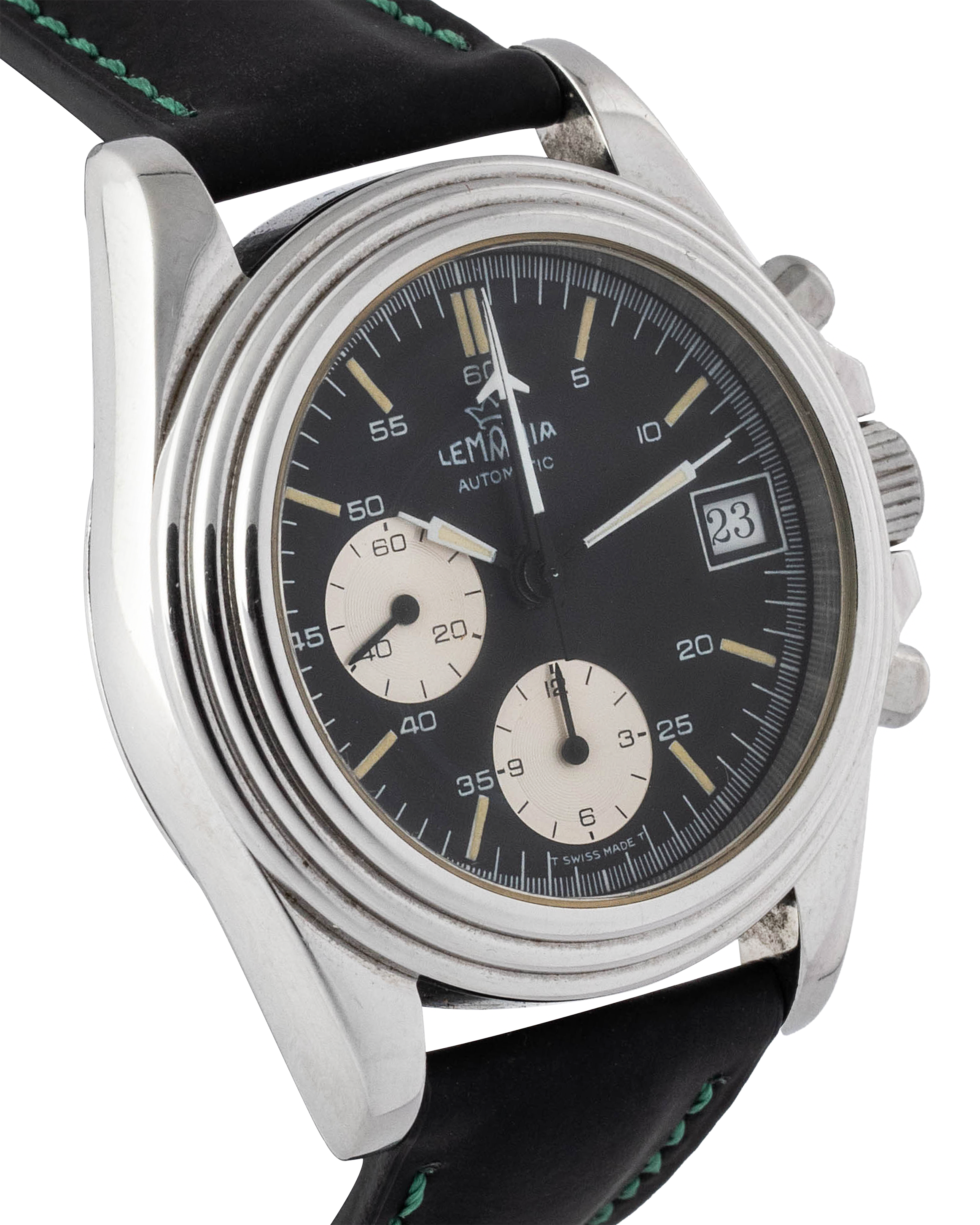 Lemania Chronograph "Oreade-Girardin" wrist watch