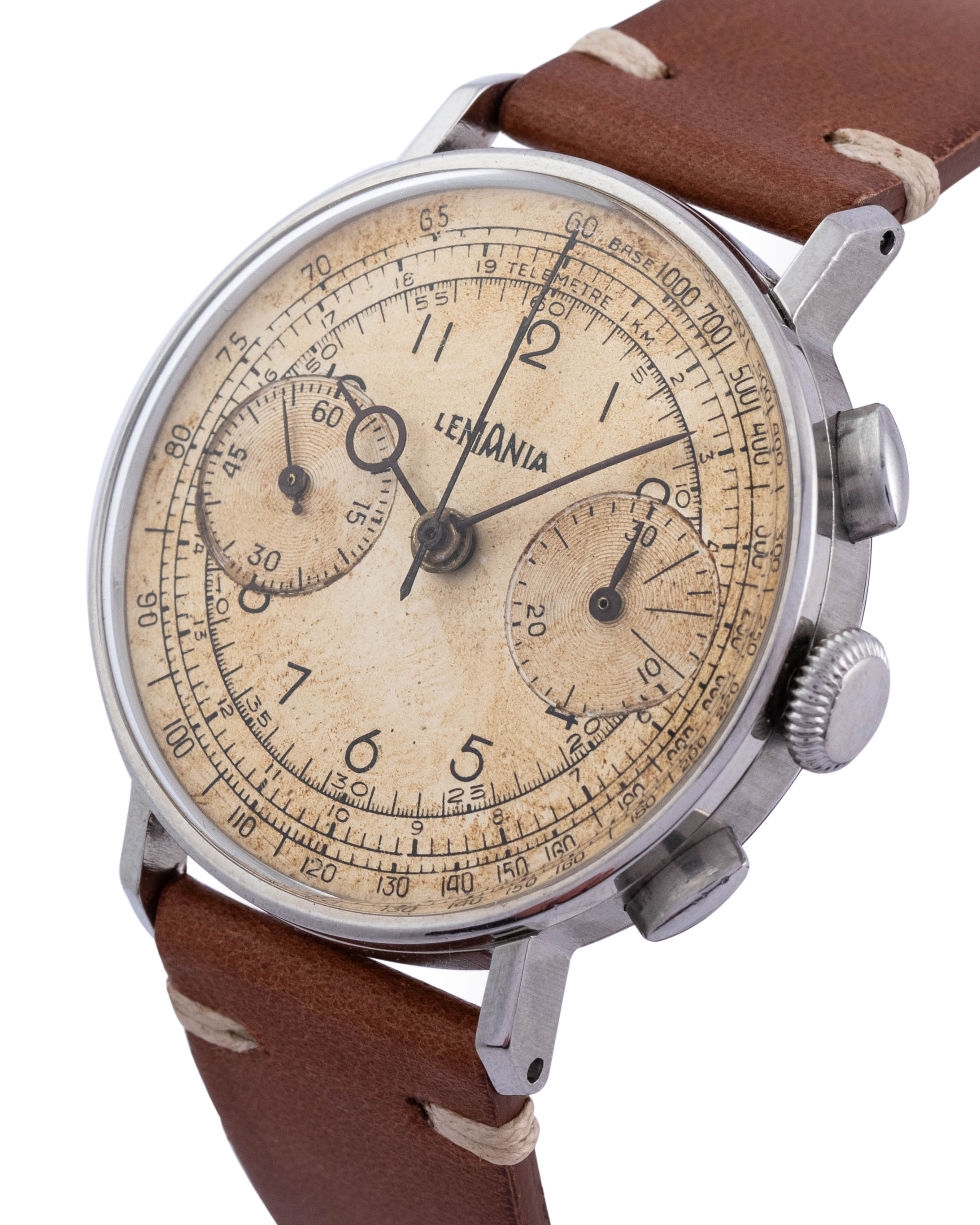 Lemania Chronograph wrist watch