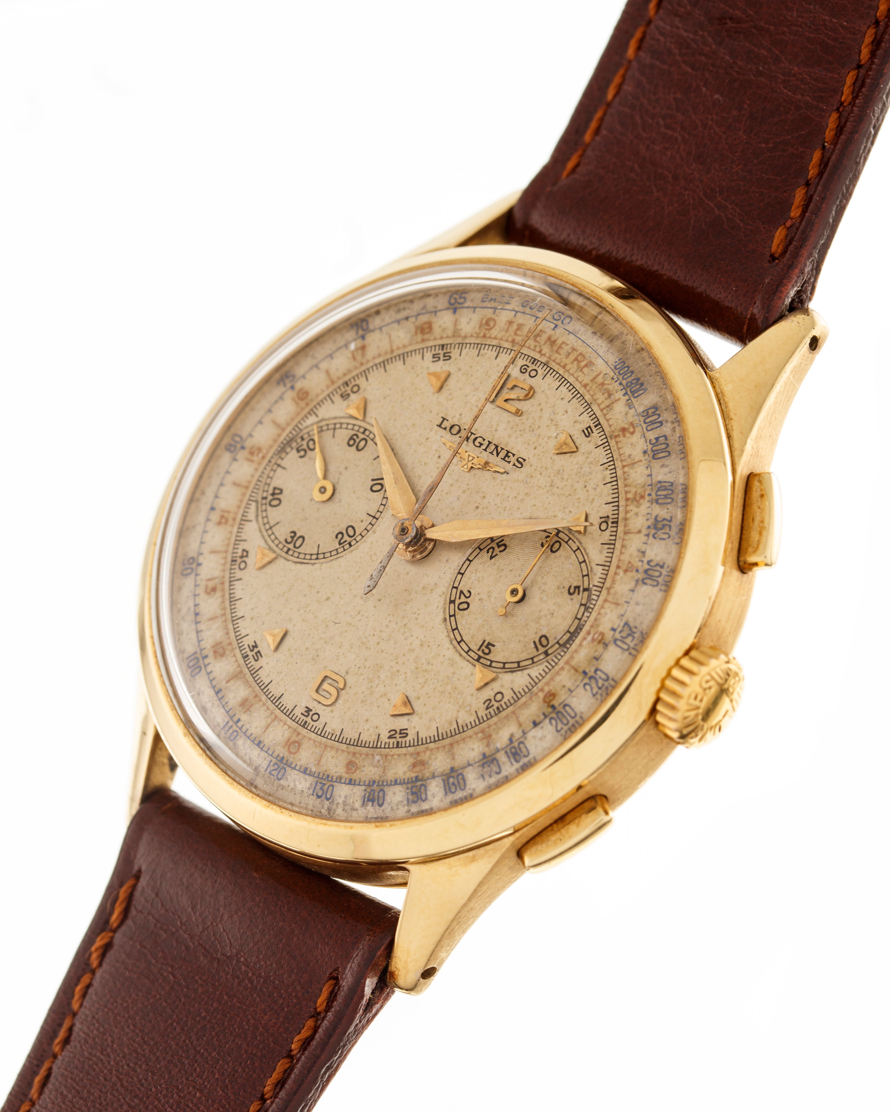 Longines chronograph 30CH oversize