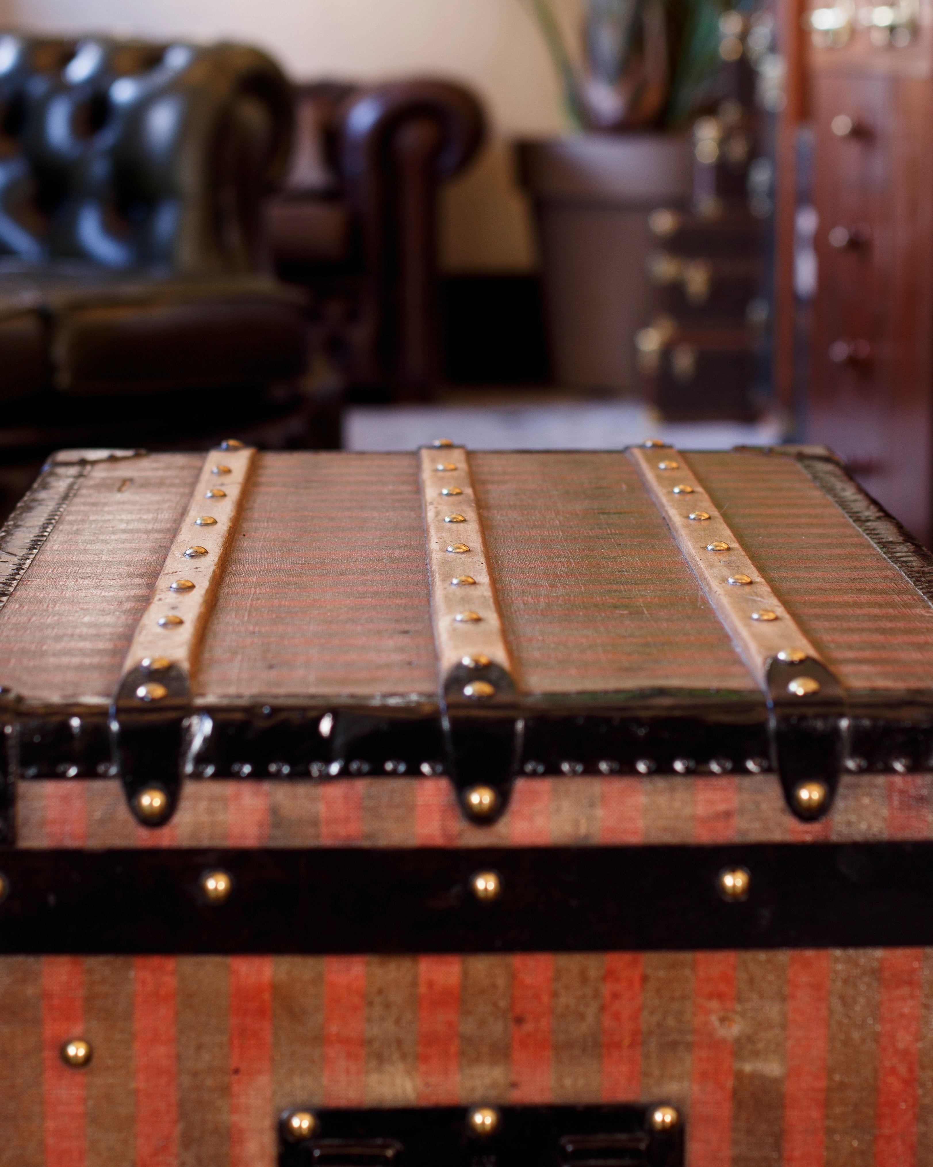 Louis Vuitton Rayee Steamer Trunk