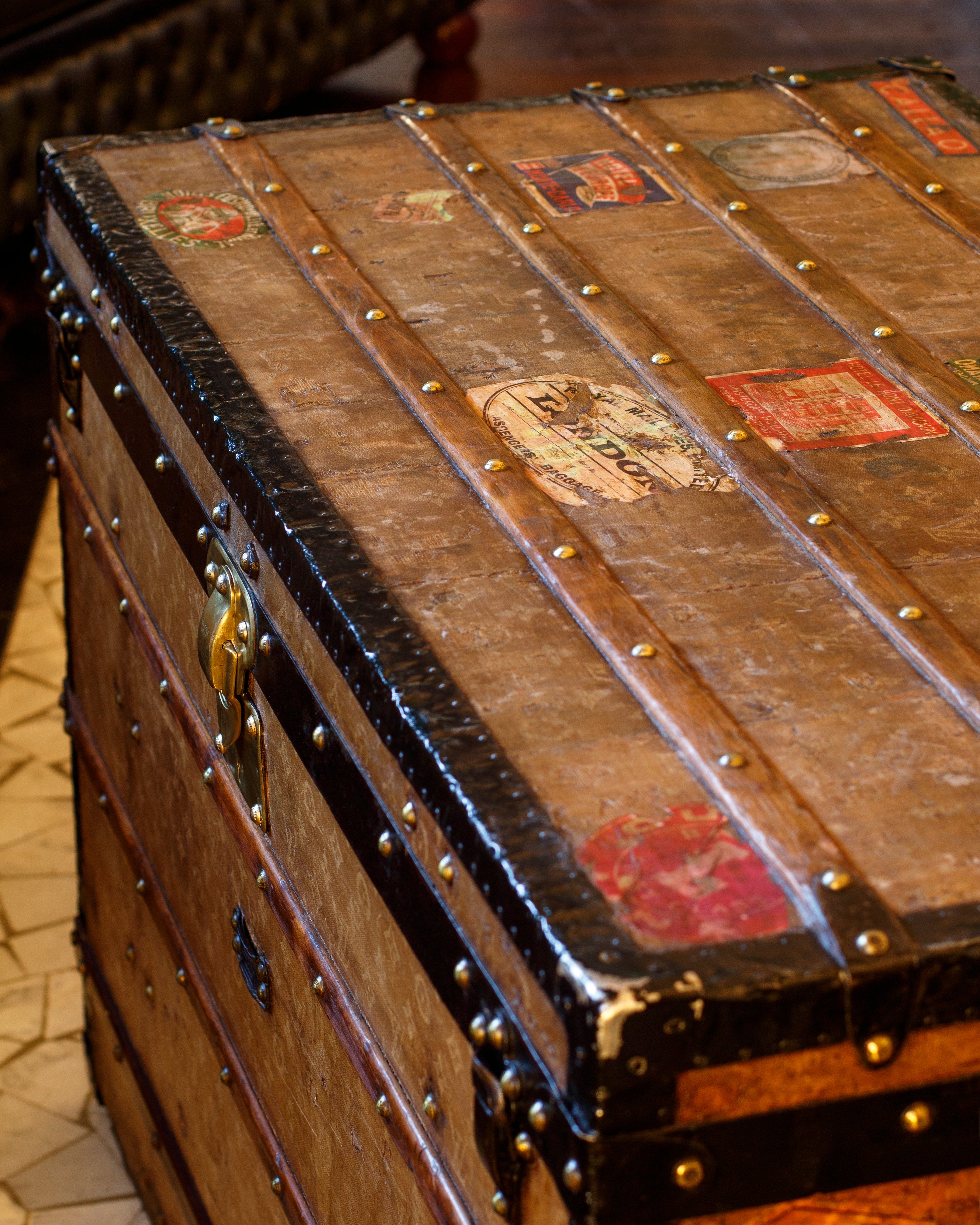 Louis Vuitton Tissée Oversize Trunk