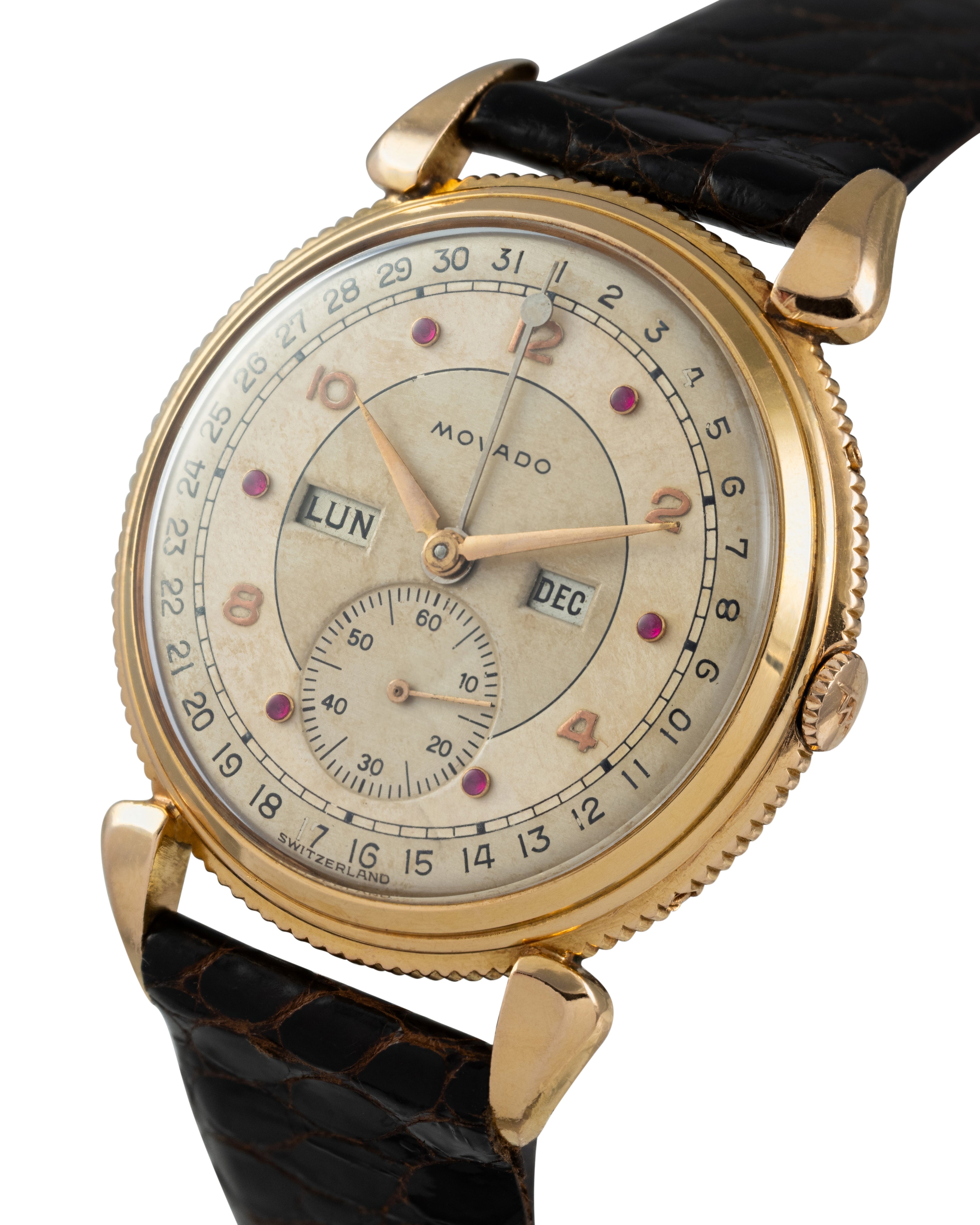 Movado Ref. 4823 Y Triple Calendar