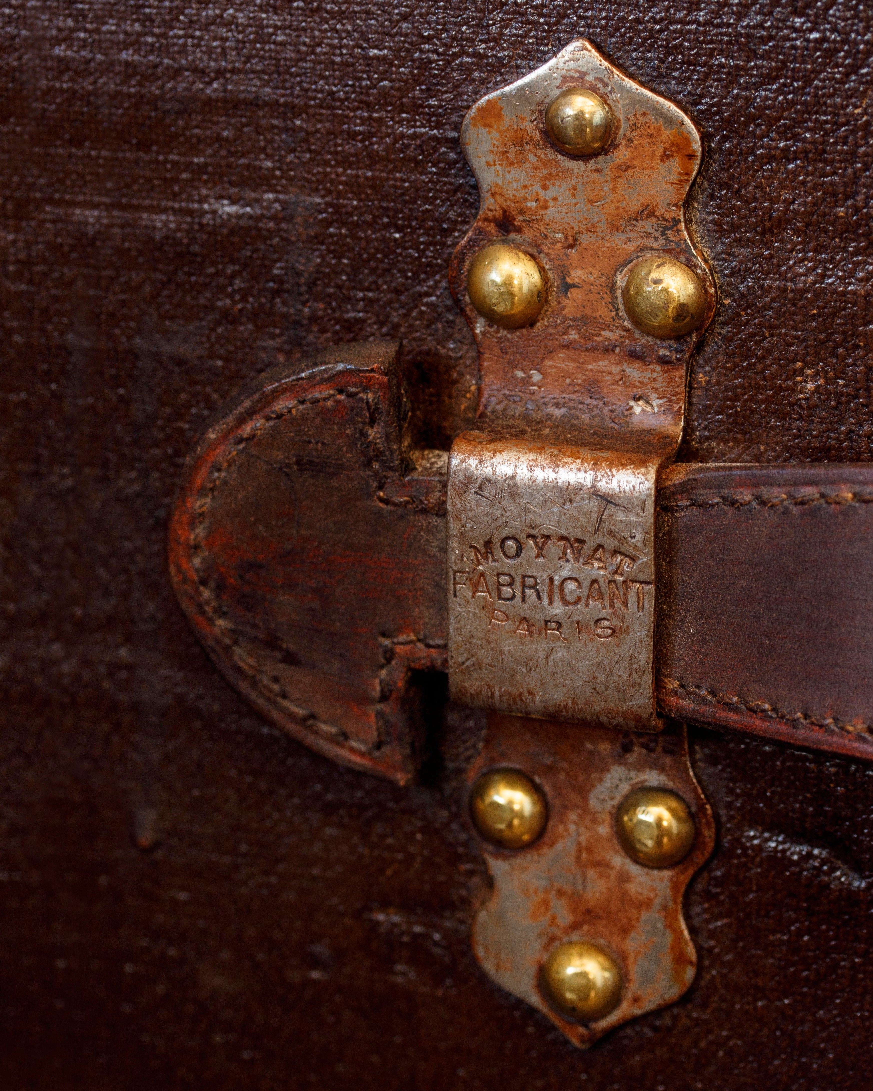 Moynat Steamer Trunk