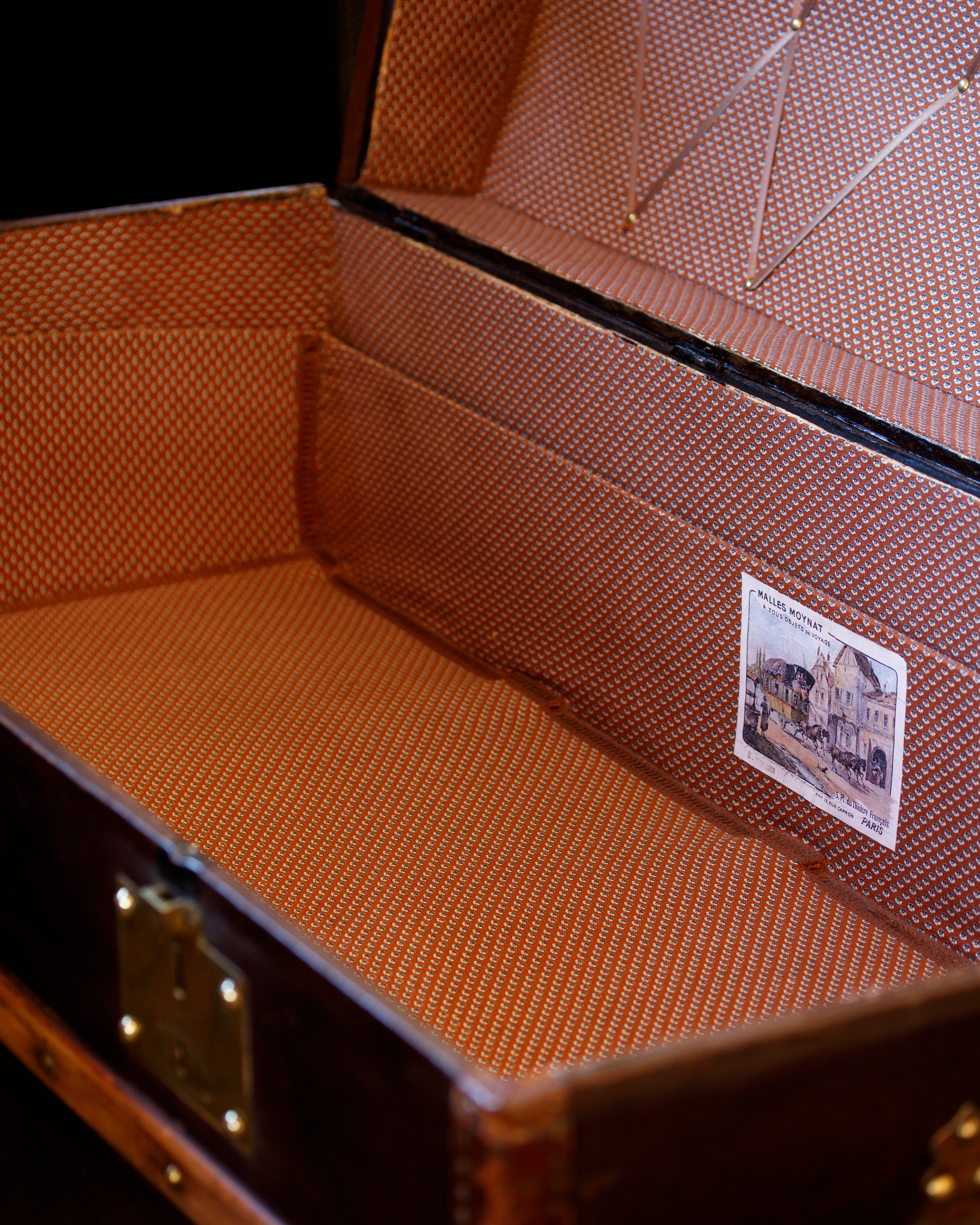 Moynat Steamer Trunk