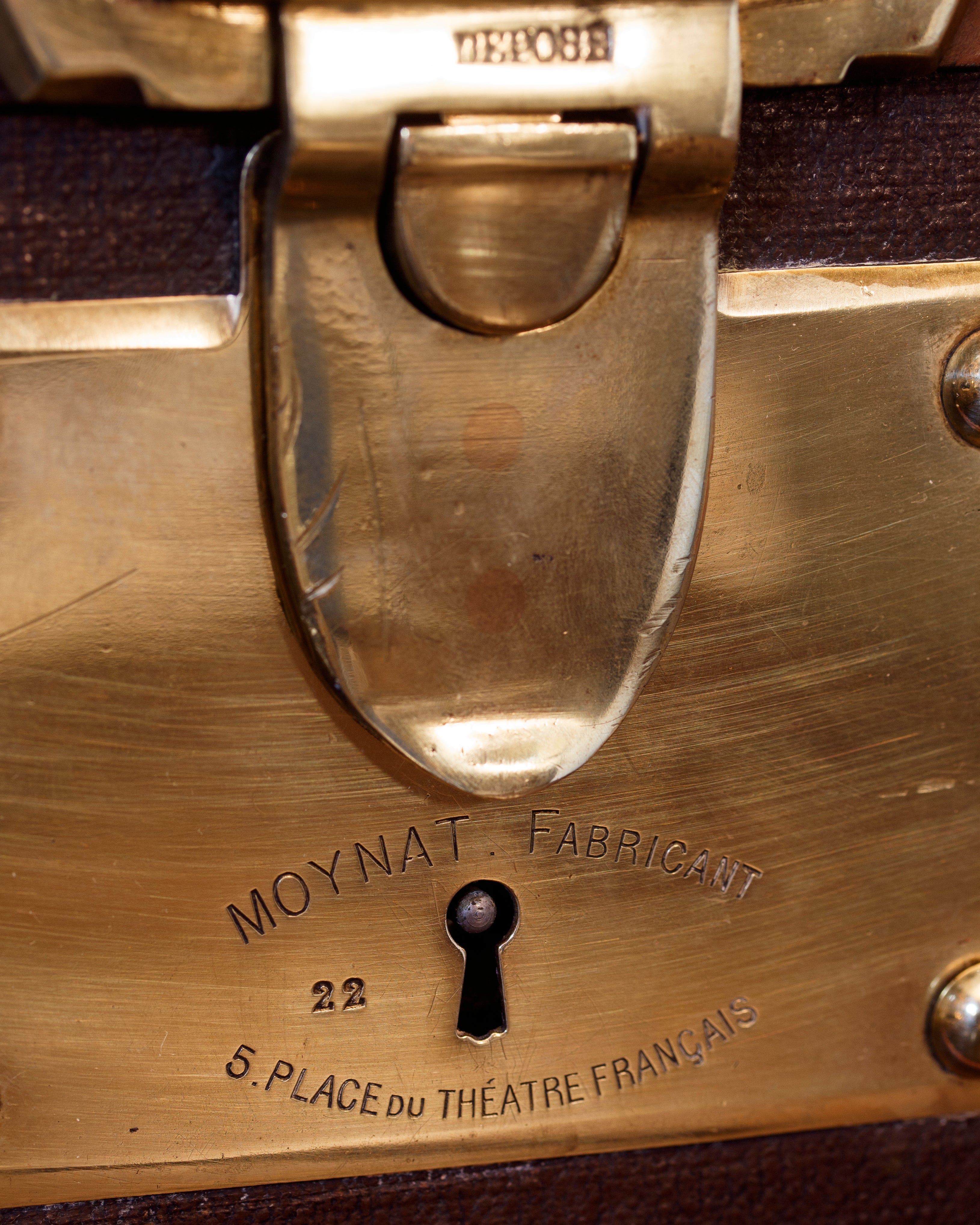 Moynat Steamer Trunk