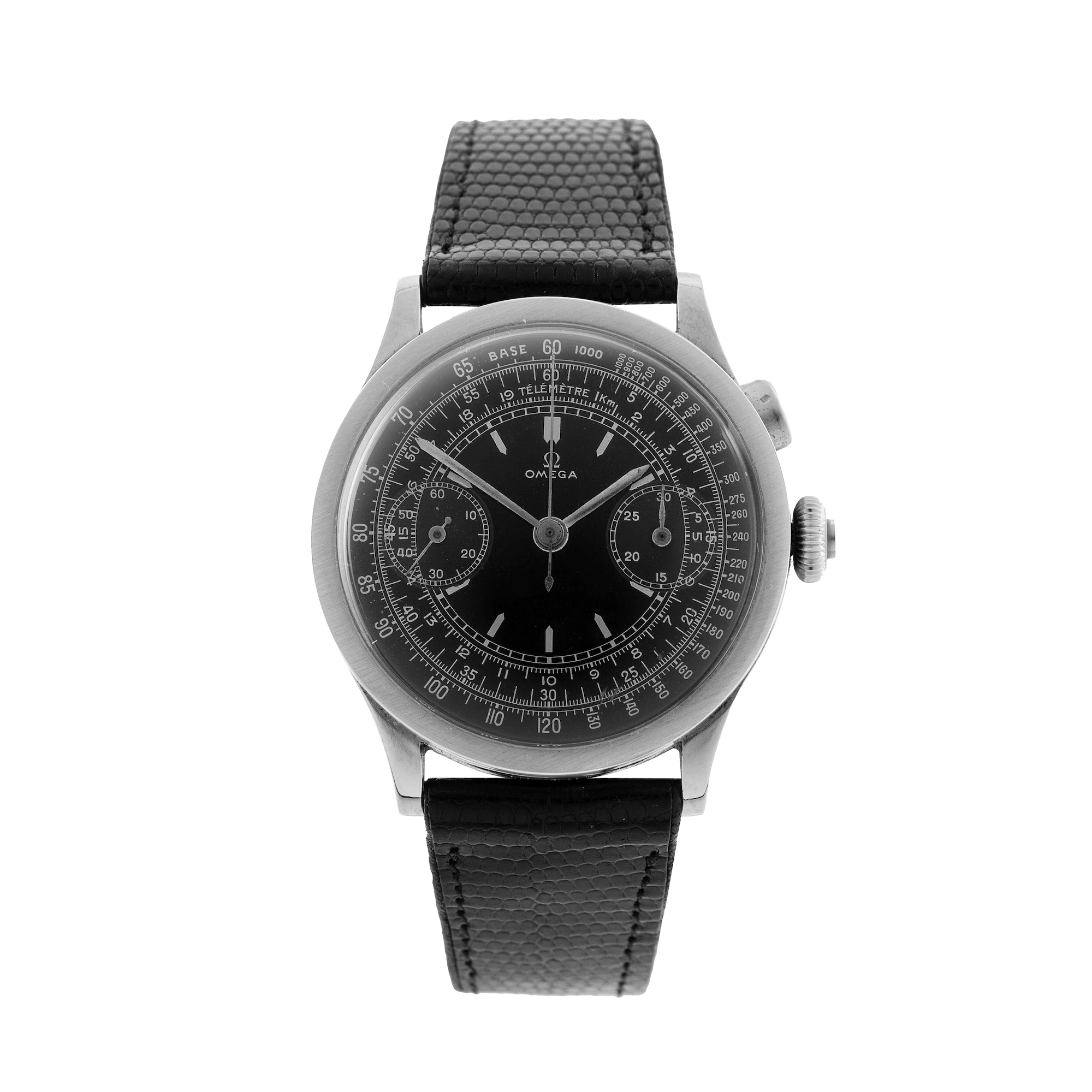Omega Chronograph "33.3 Steel Black"