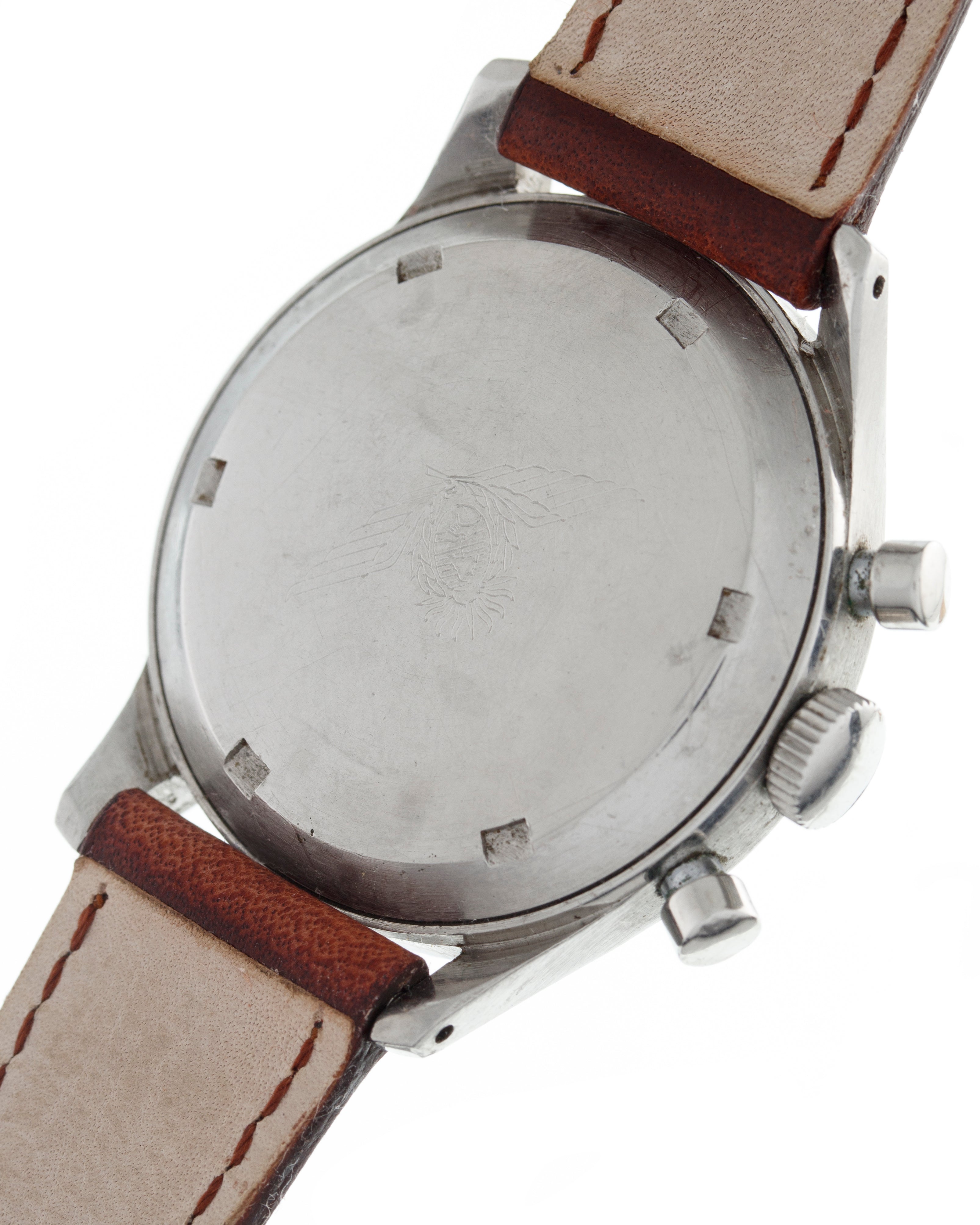 Omega military chronograph retailed for Argentinian Air Forces