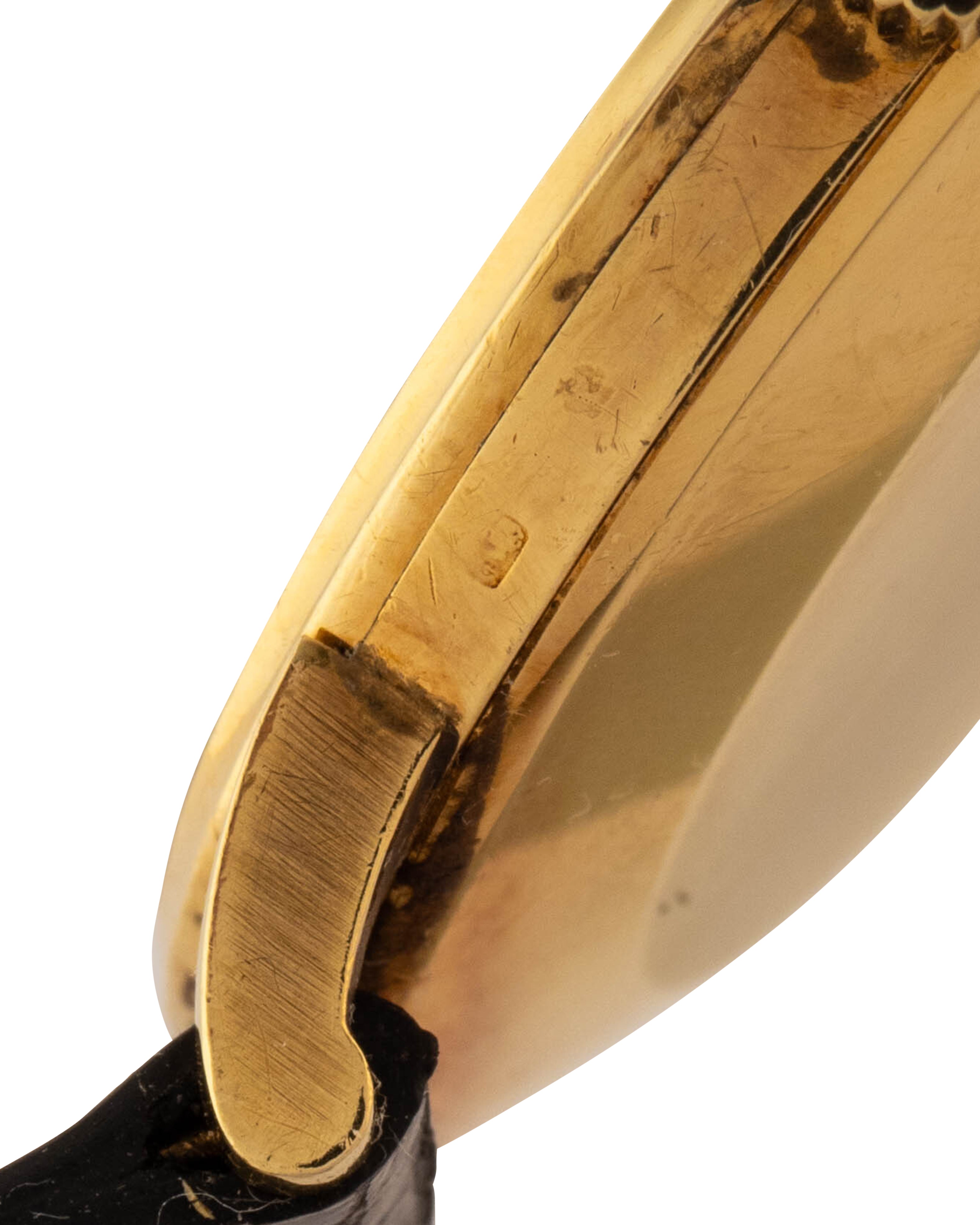 Patek Philippe Ref. 3410 Calatrava in yellow gold with double signed "Beyer" dial - hallmark