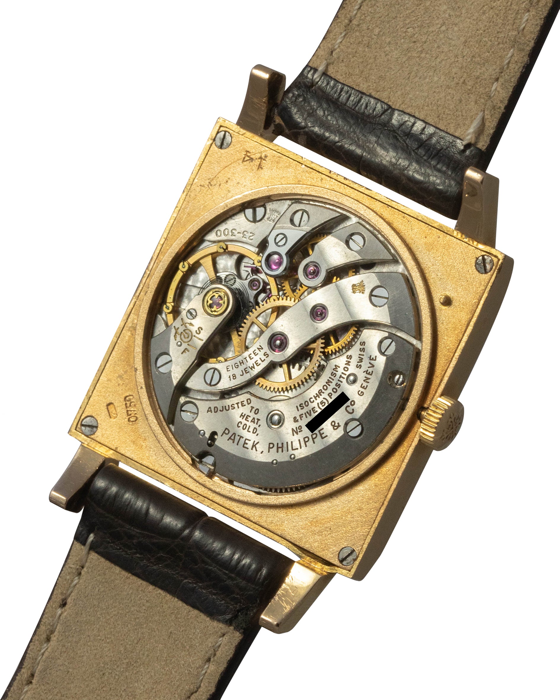 Patek Philippe Ref. 3406 "Squared" movement