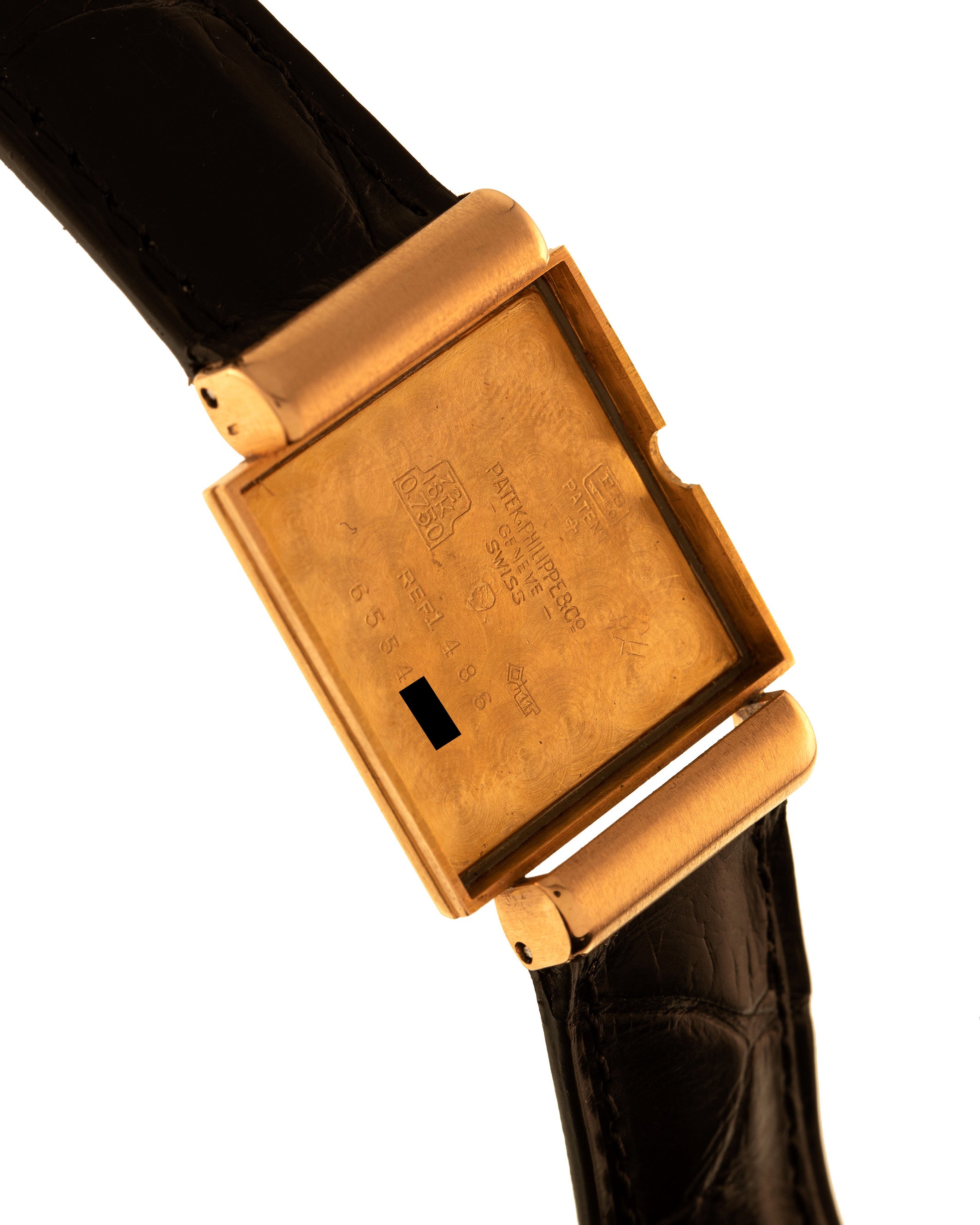 Patek Philippe Carrè Rose Gold "Brevet Imperméable"