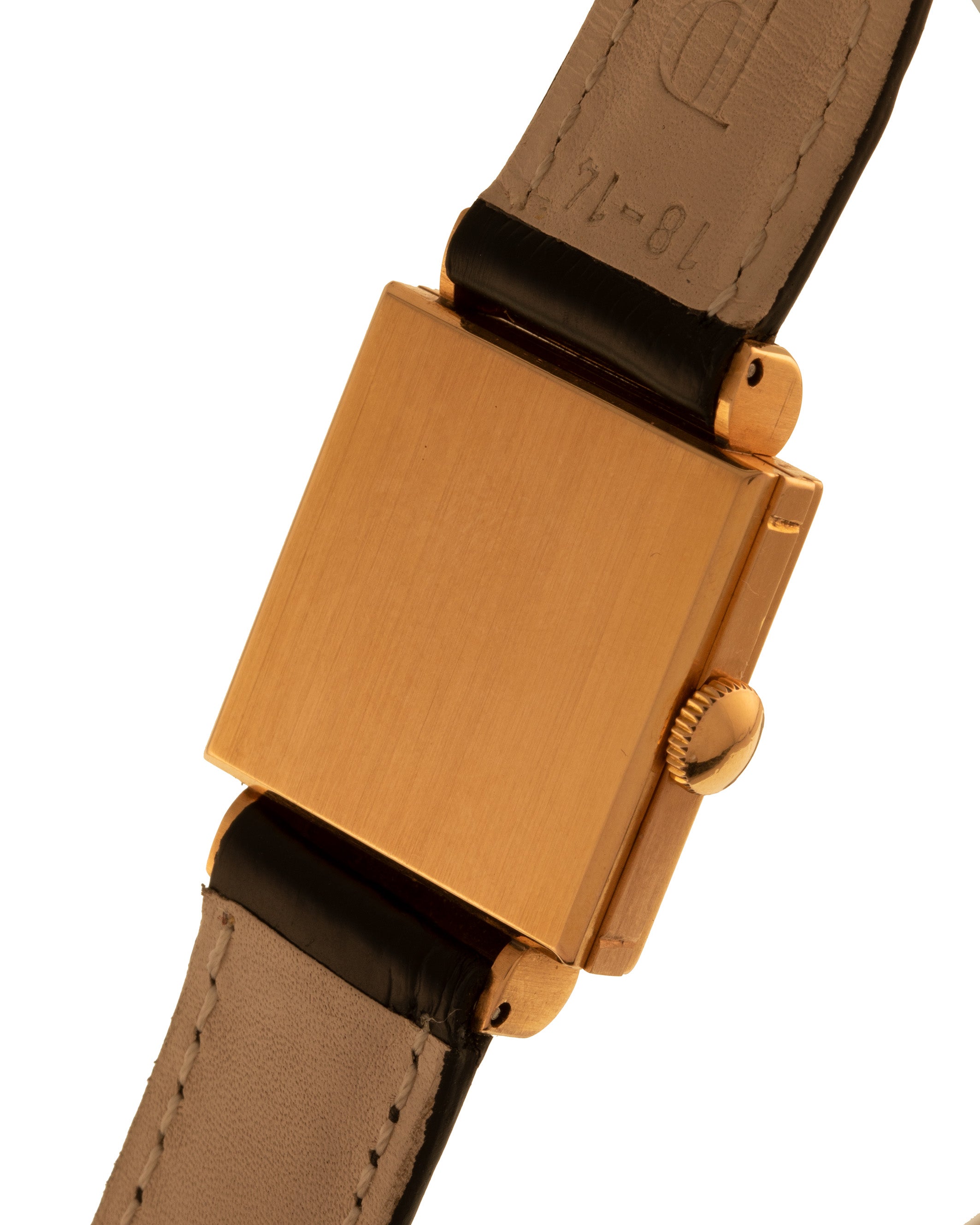 Patek Philippe Carrè Rose Gold "Brevet Imperméable"