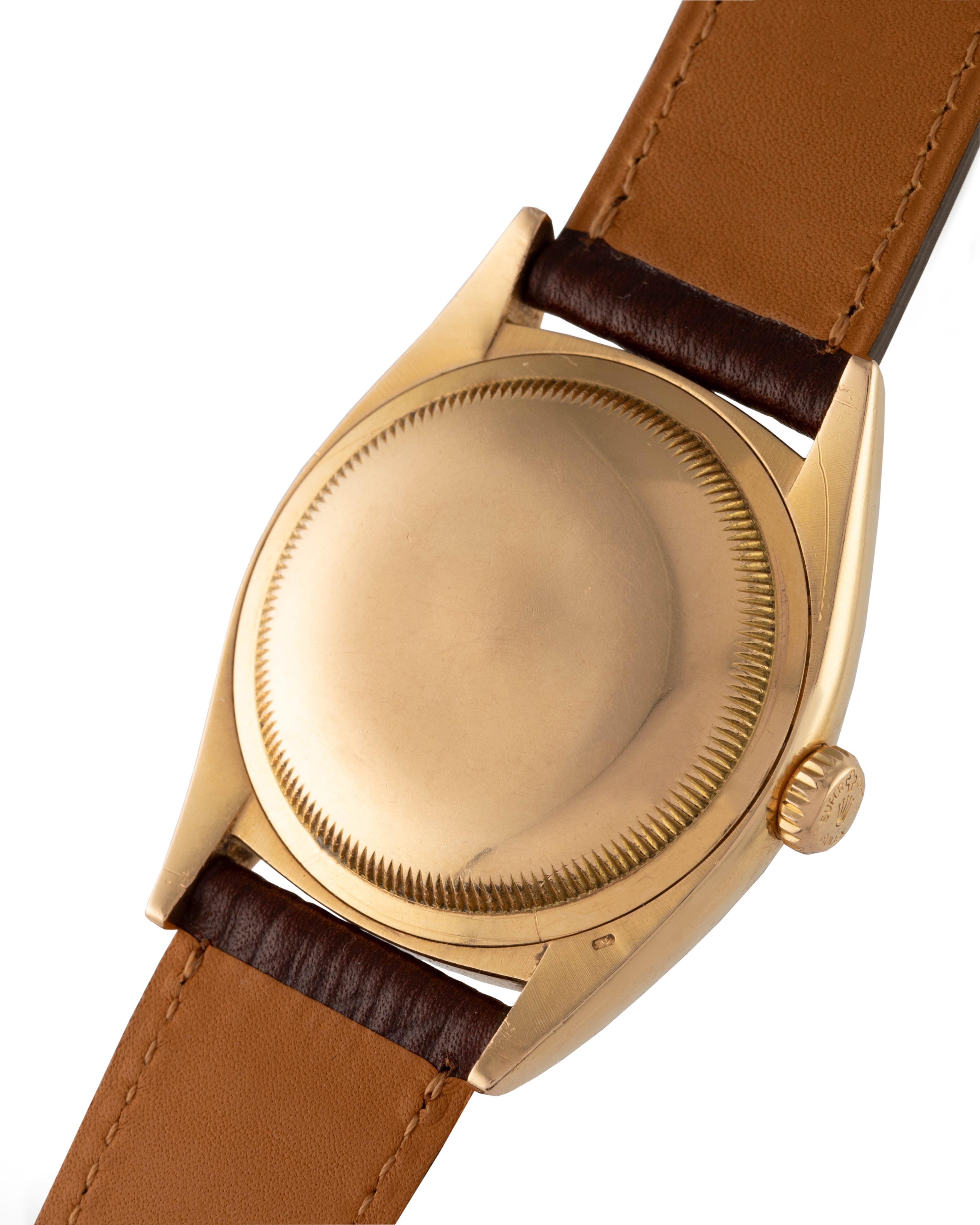 Rolex Ref. 6075 Datejust Ovettone back