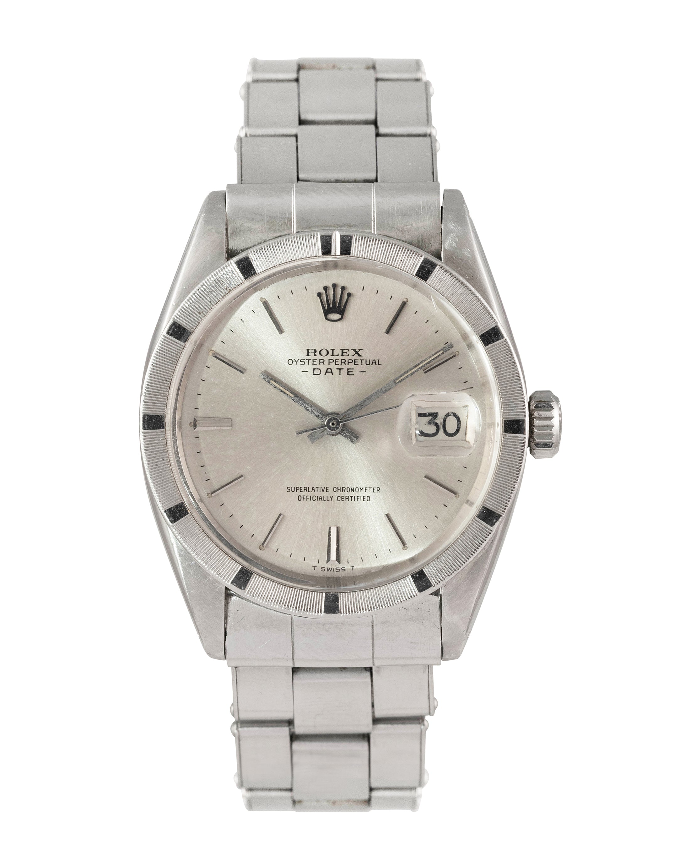 Rolex Ref. 1501 SS Datejust with Box & Papers