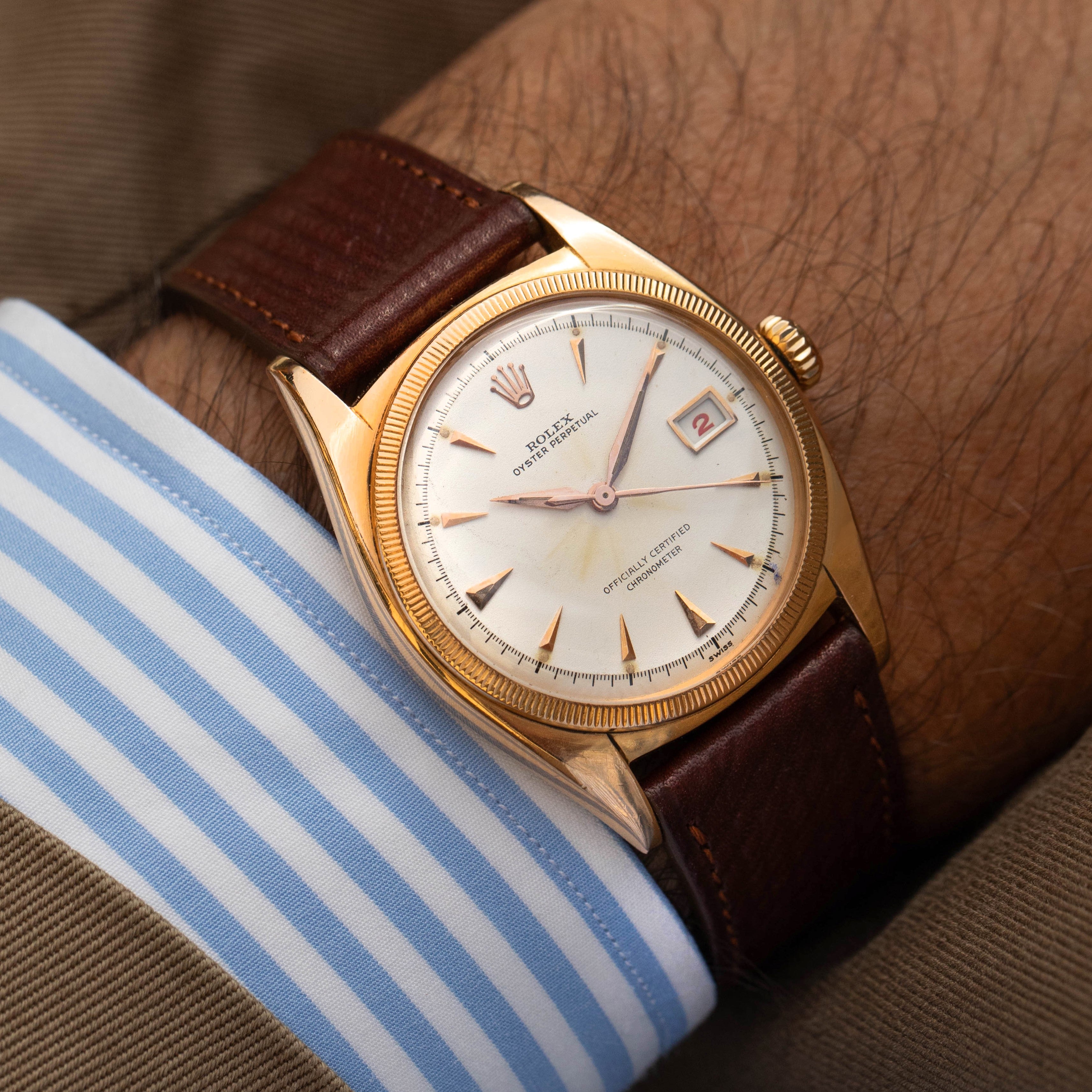 Rolex datejust ref. 6075