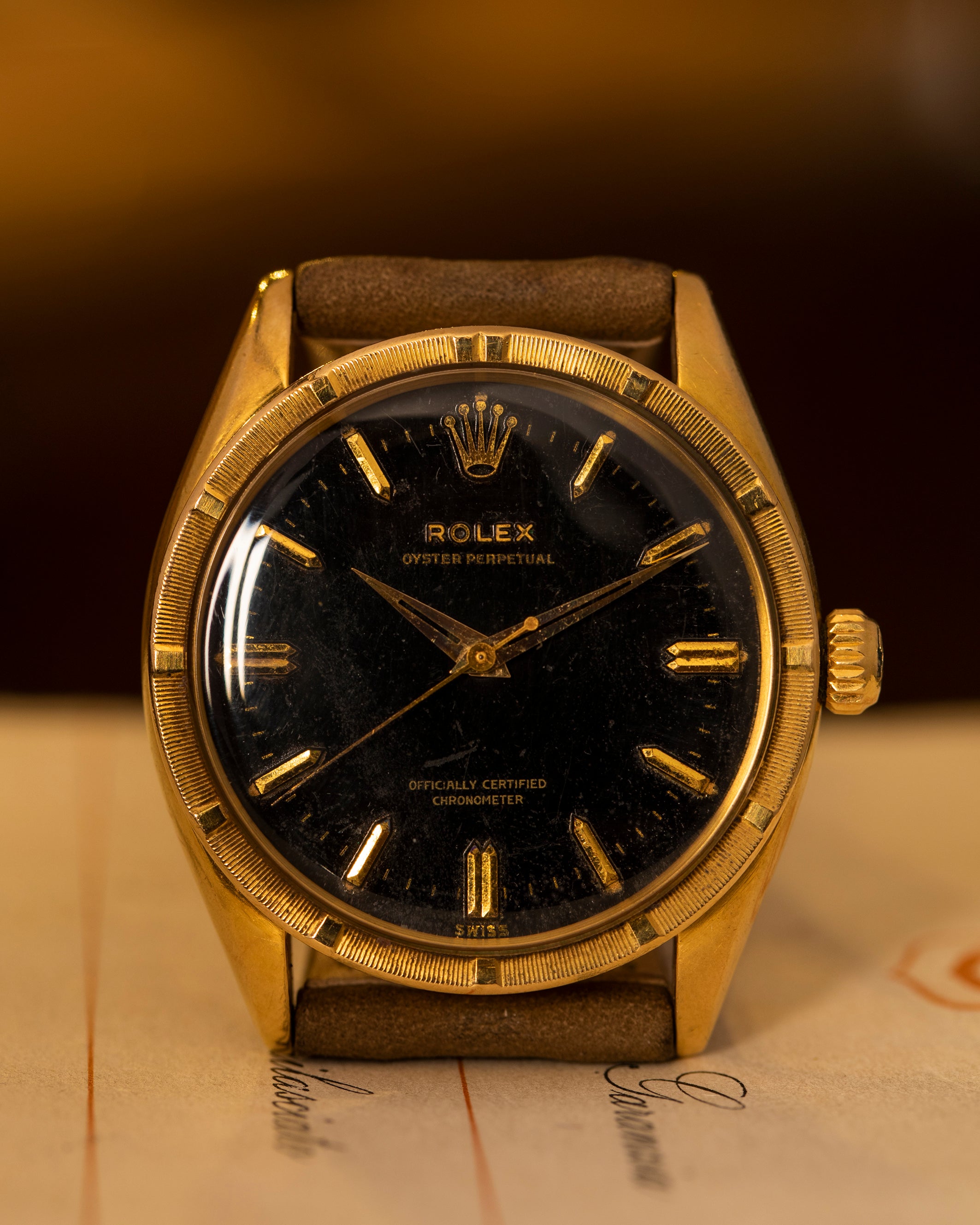 Rolex Oyster Perpetual Black Dial