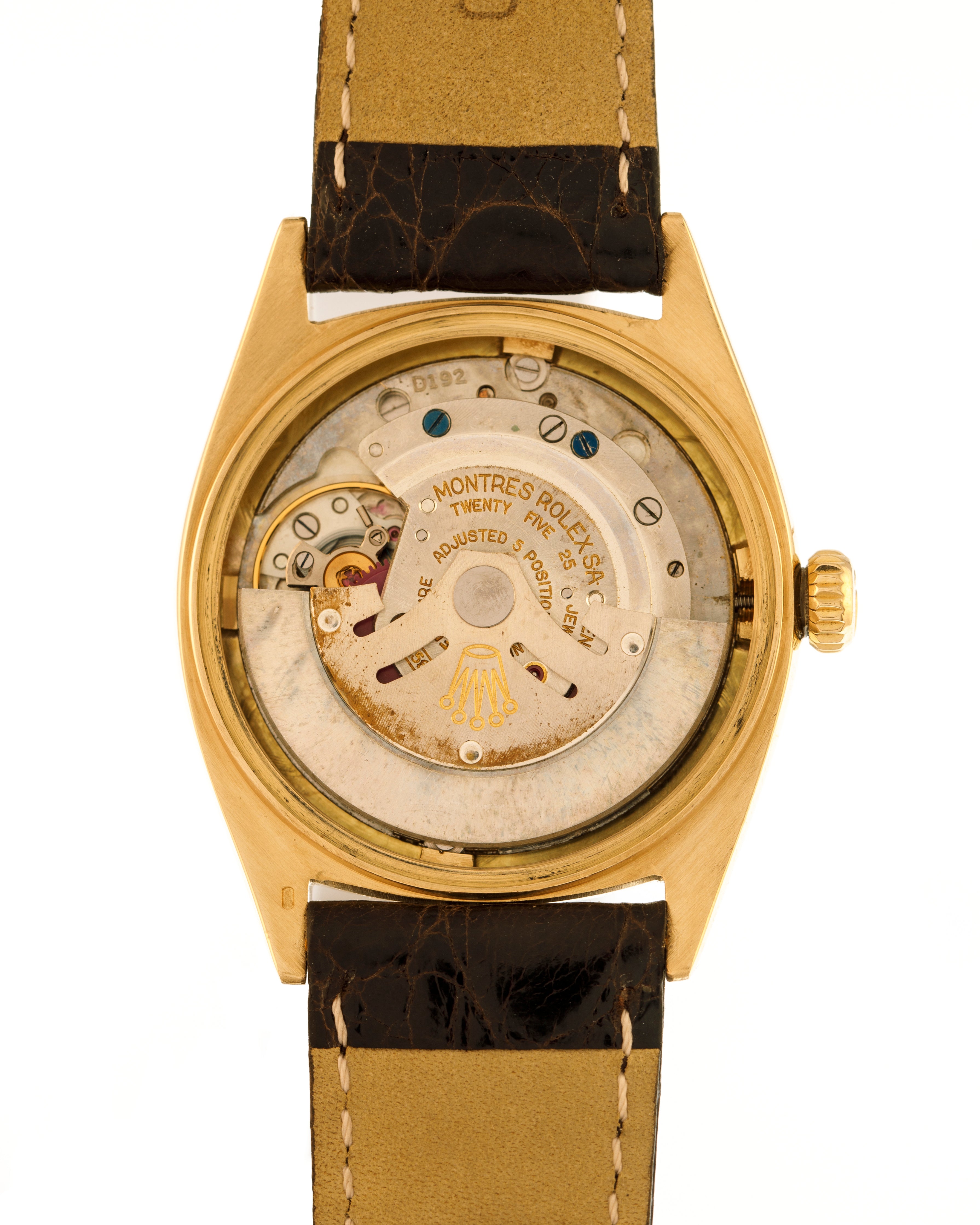 Rolex Oyster Perpetual Date just gilt dial