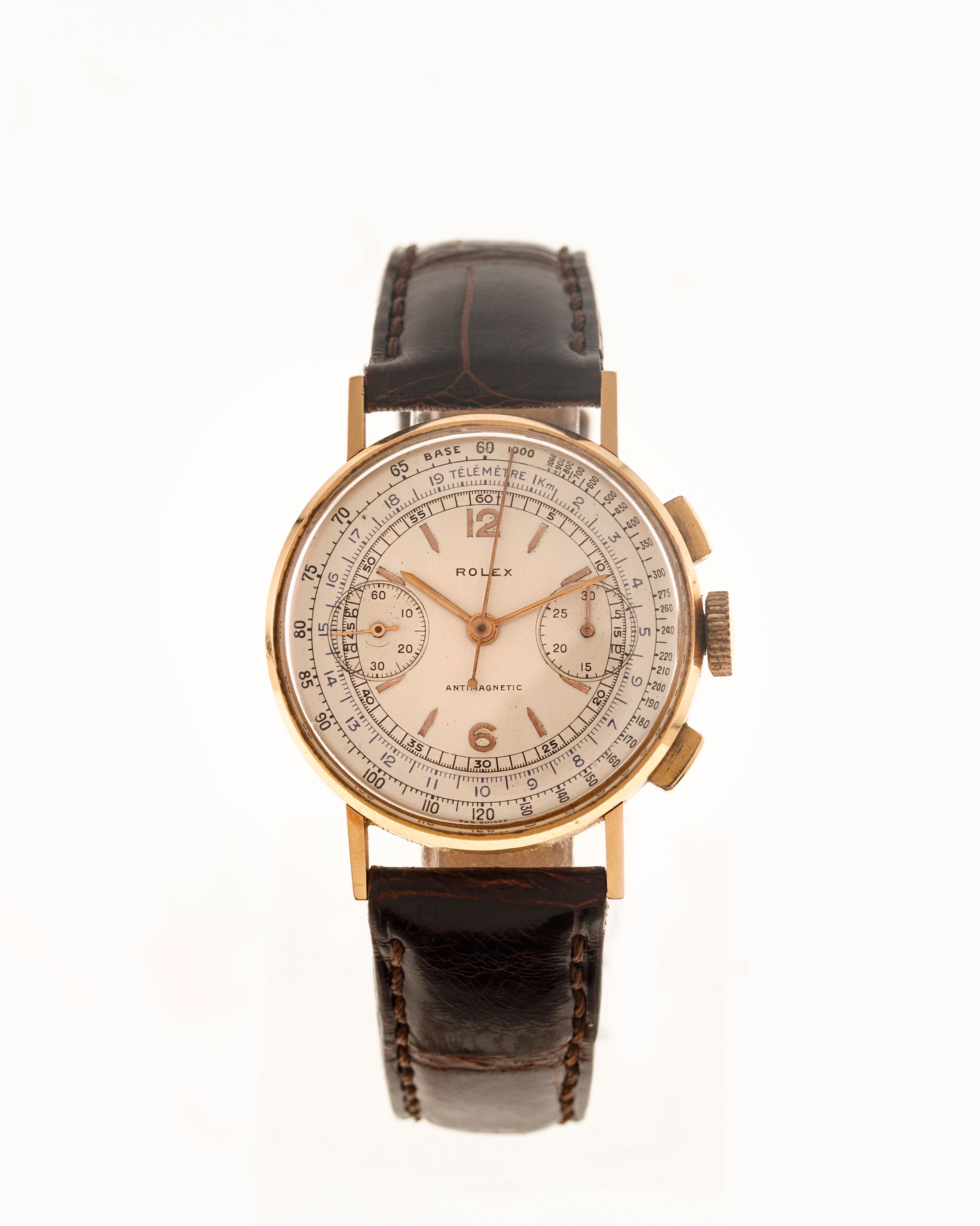 Rolex Ref. 3484 Chronograph Pink Gold