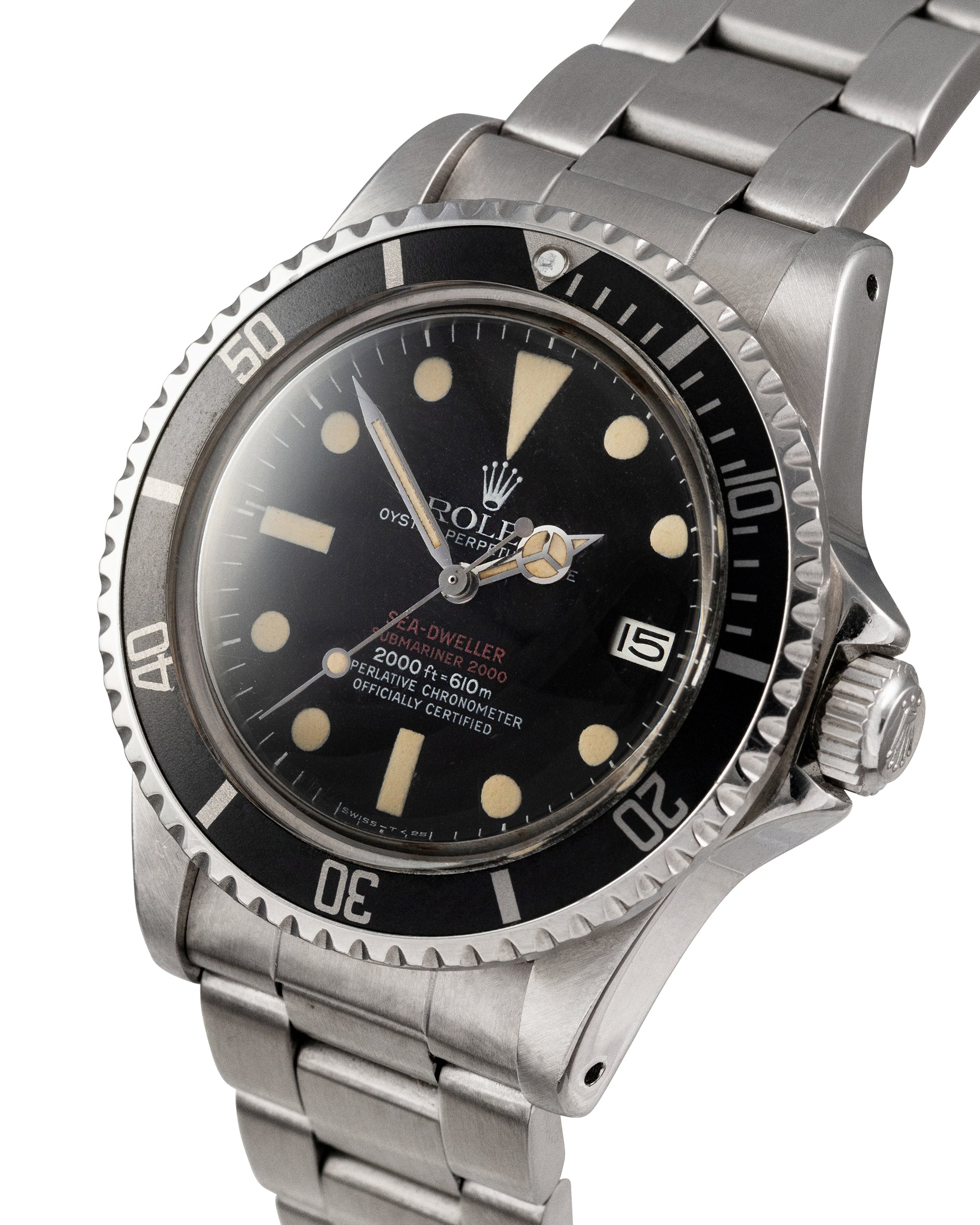 Rolex ref. 1665 SS Sea-Dweller "Double-red"