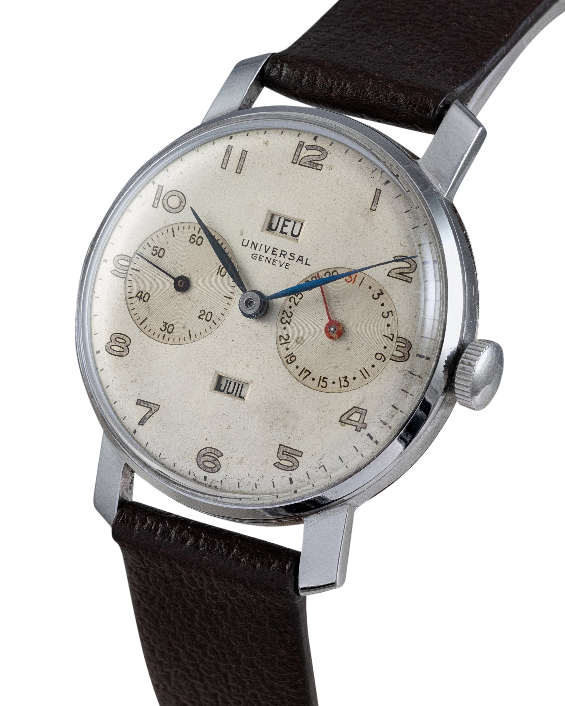 Universal Genève Ref. 21302 S Triple Calendar