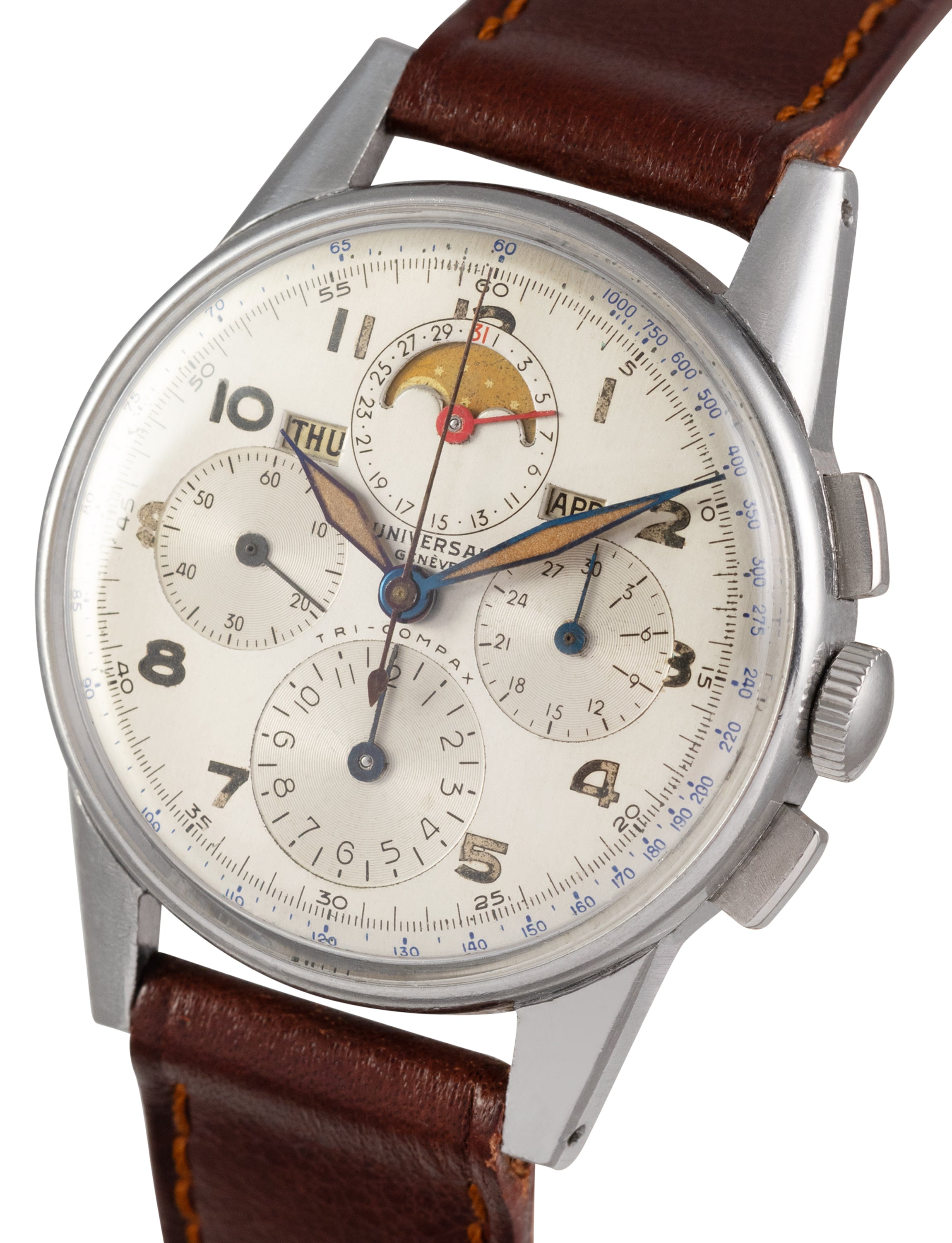 Universal Genève Ref. 22258 SS Tri-Compax