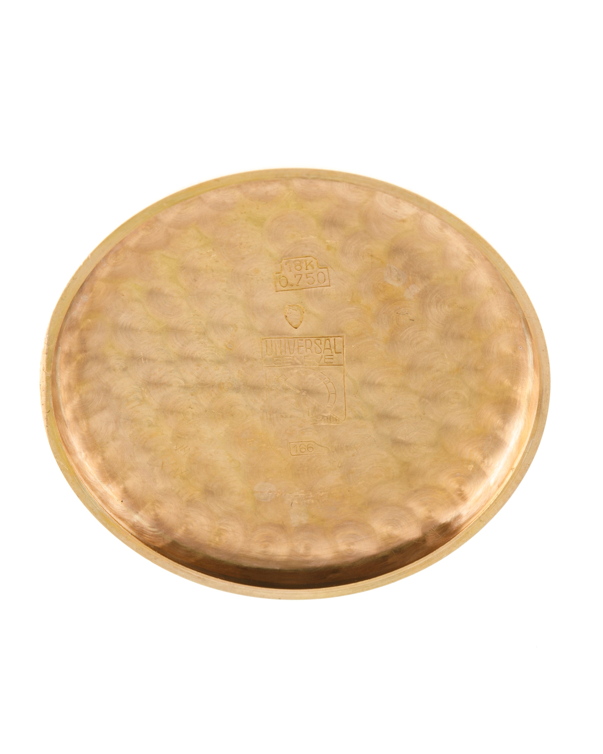 Universal Genève Dato – Compax - caseback