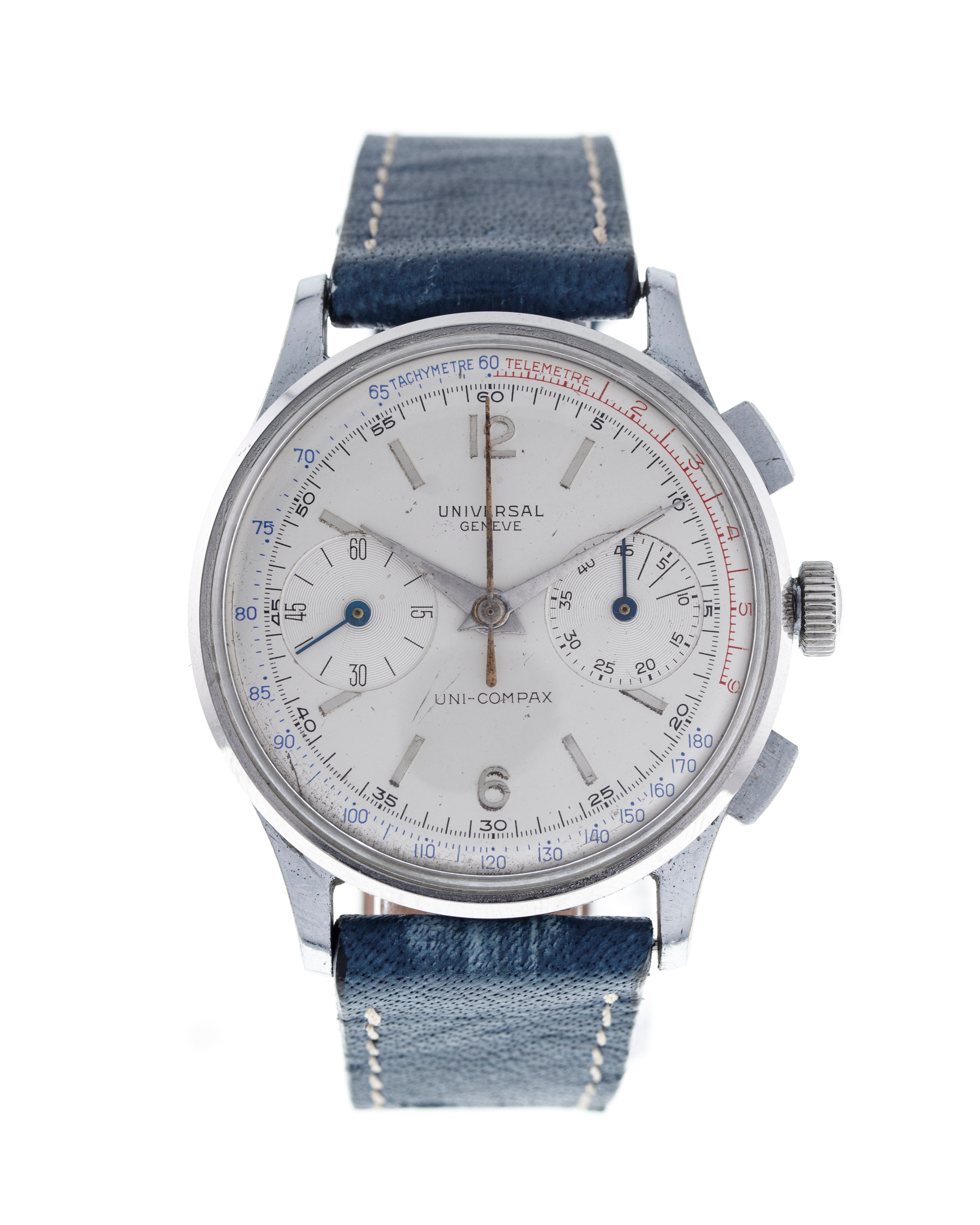 Universal Genève Ref. 46292 Uni-Compax in stainless steel