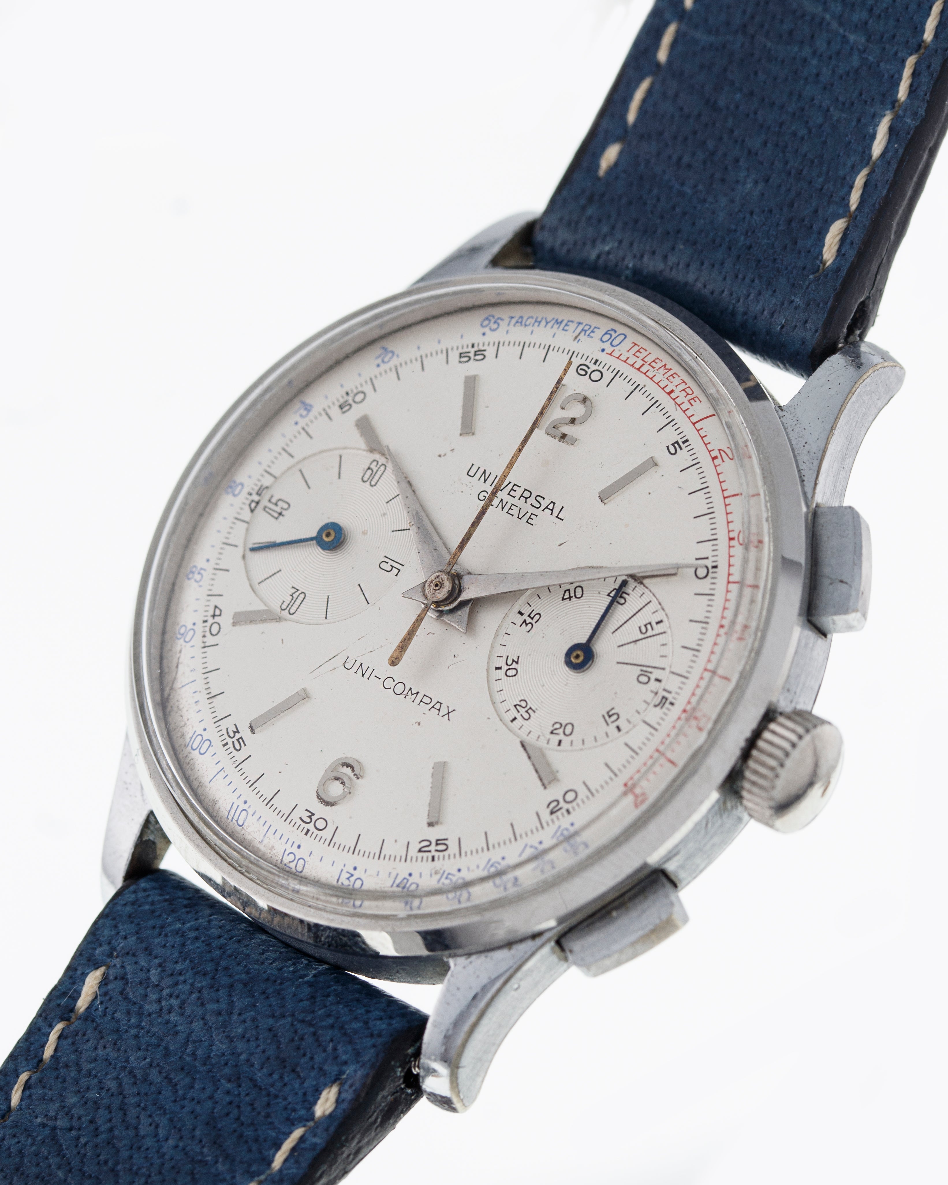 Universal Genève Ref. 46292 Uni-Compax in stainless steel