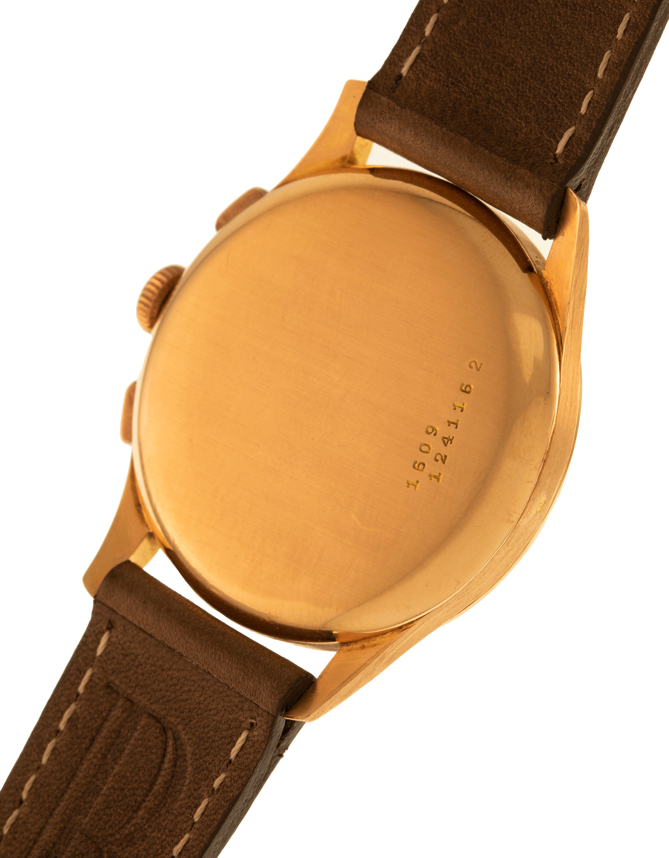 Universal Genève Ref. 1241162 Uni-Compax two tone dial - in rose gold l- back