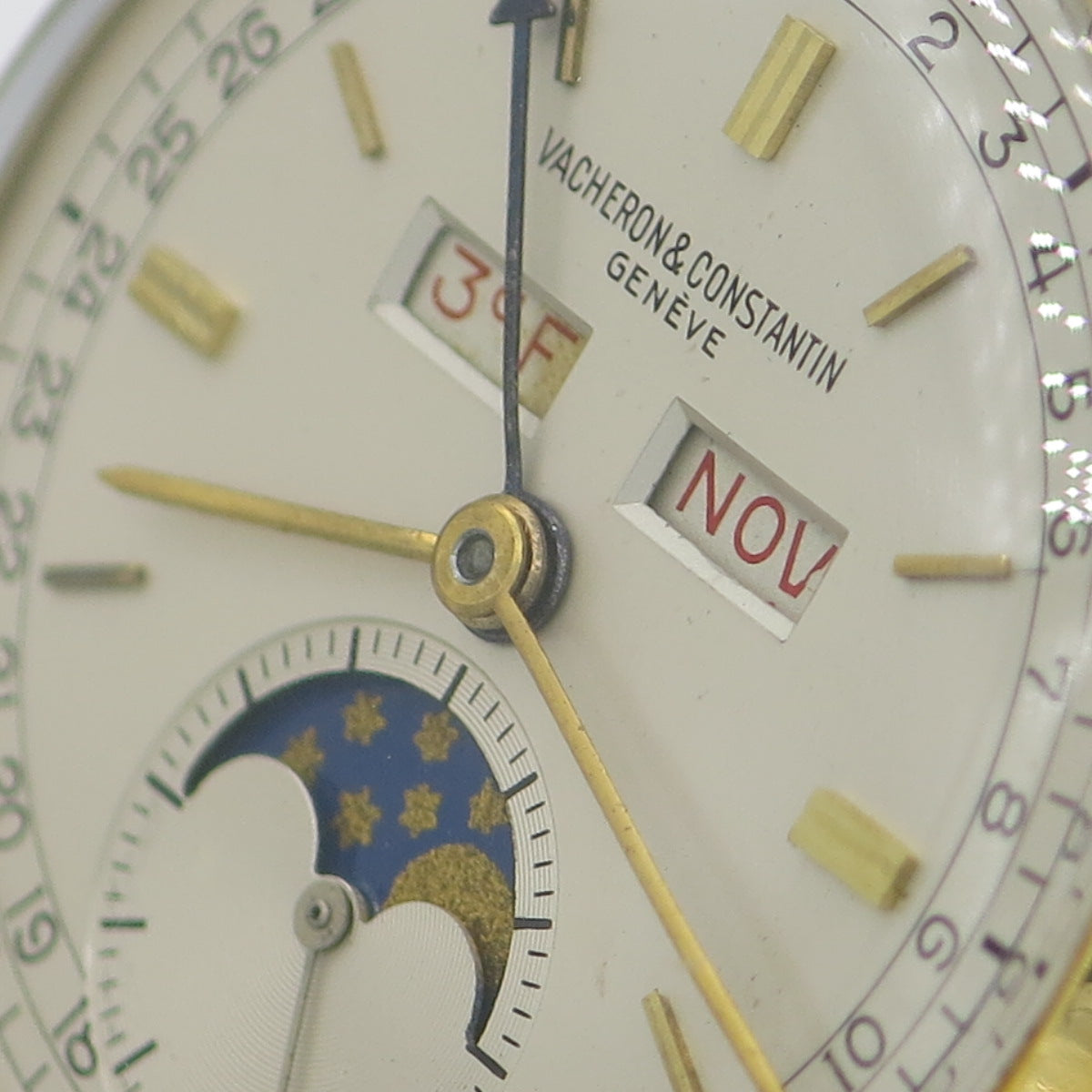 Vacheron Constantin calendar moonphase yellow gold