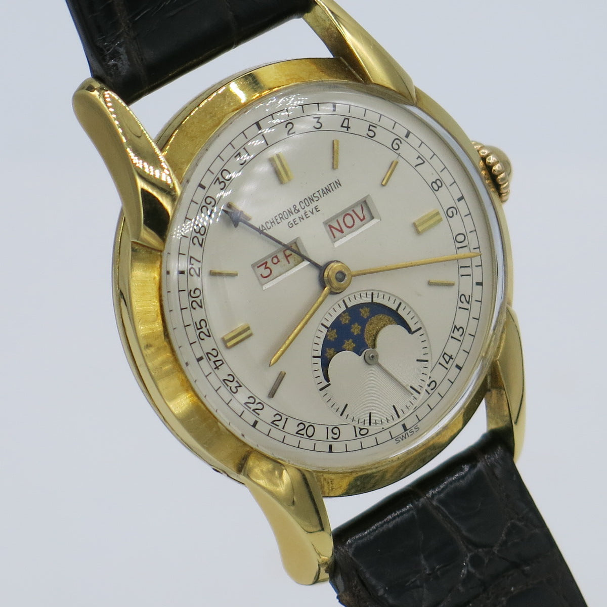 Vacheron Constantin calendar moonphase yellow gold