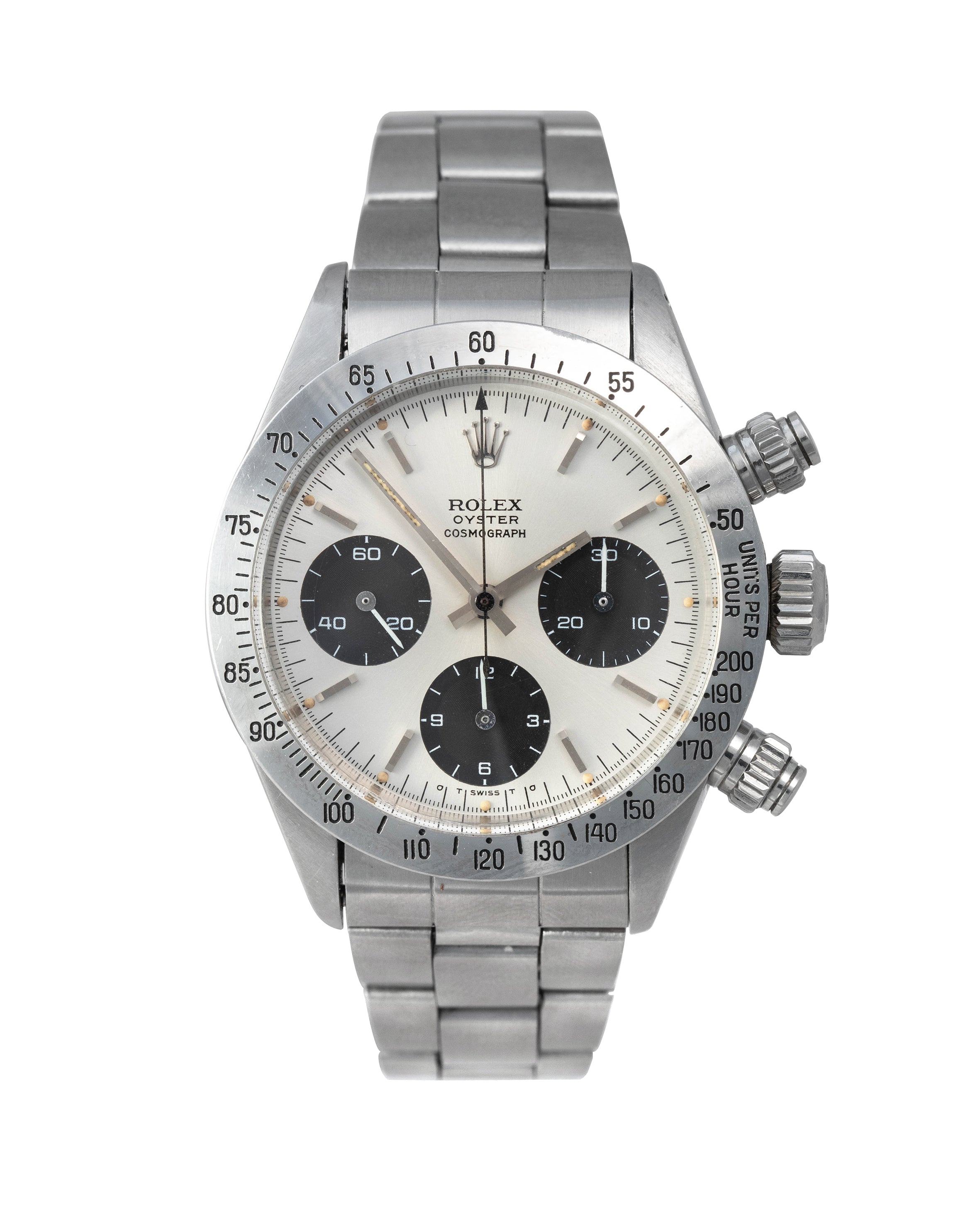 Rolex Ref. 6265 Daytona with tritium hands and dots with sygma designation without the daytona writing