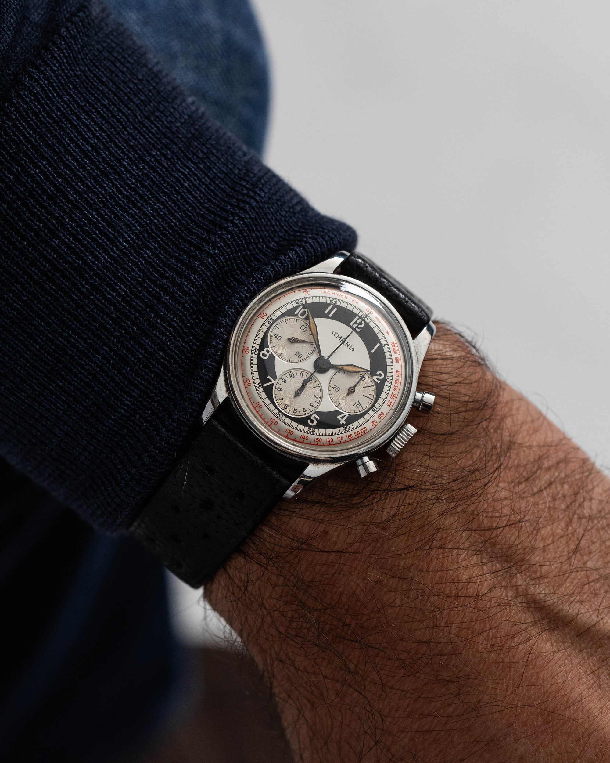 Lemania Chronograph "Panda"