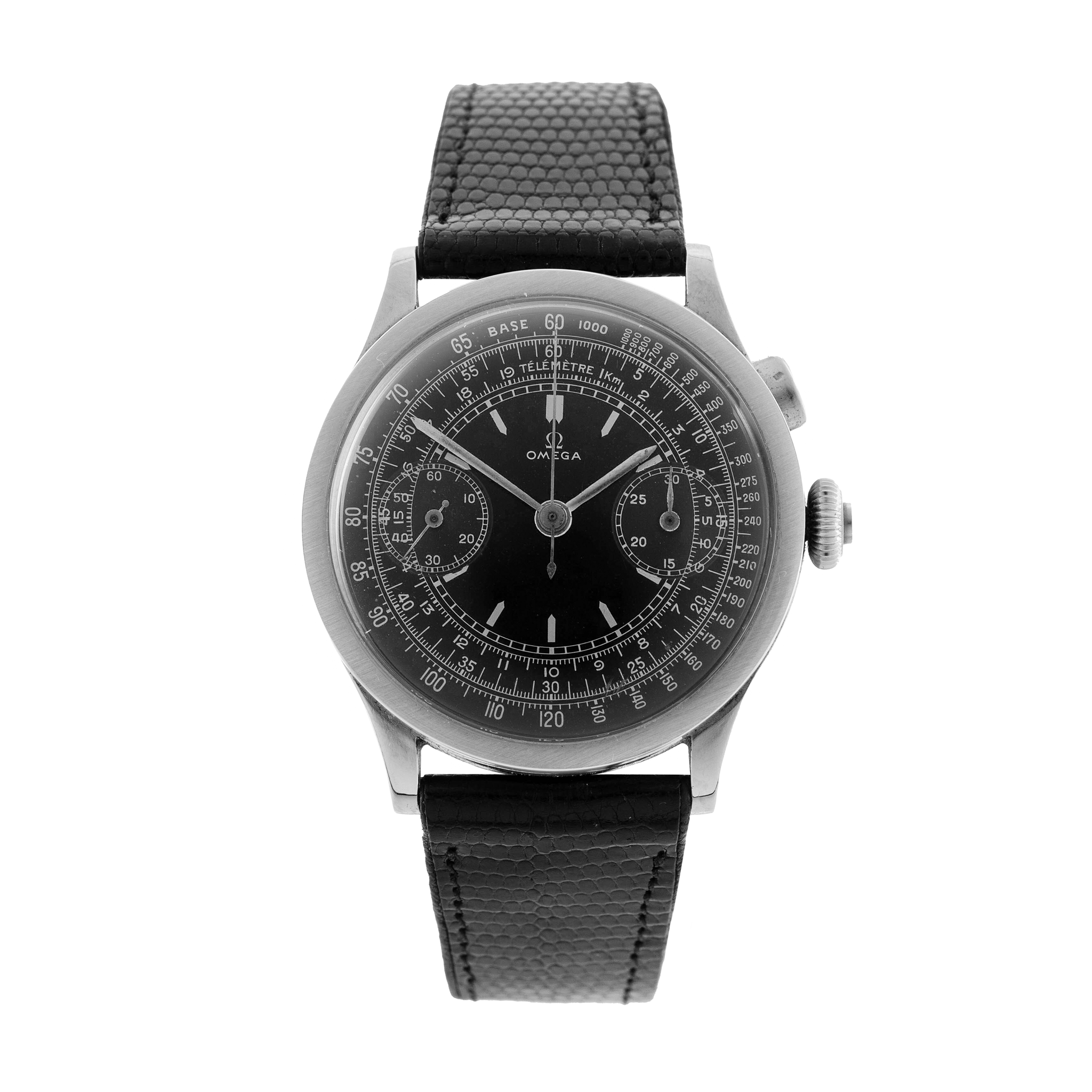Omega Chronograph 33.3 Steel Black