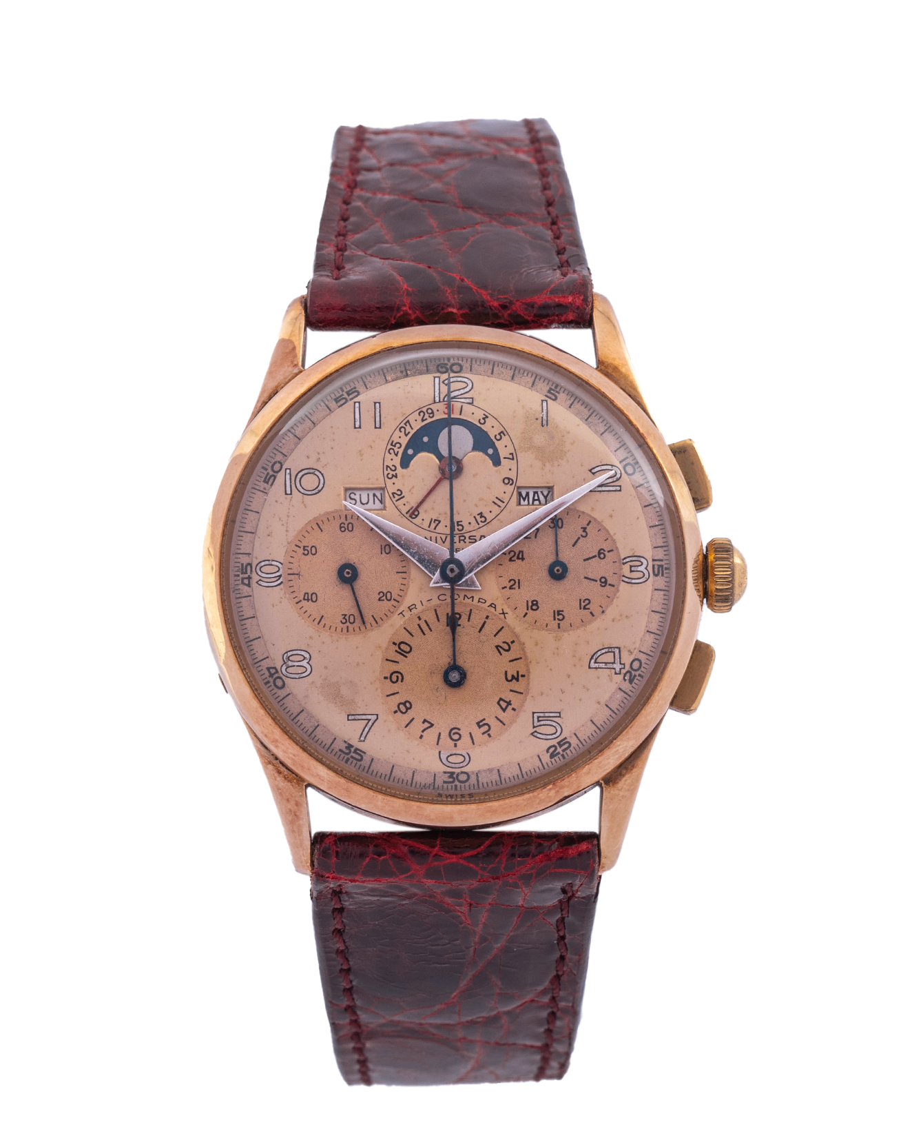 Universal Genève Tri Compax "Mustard" dial