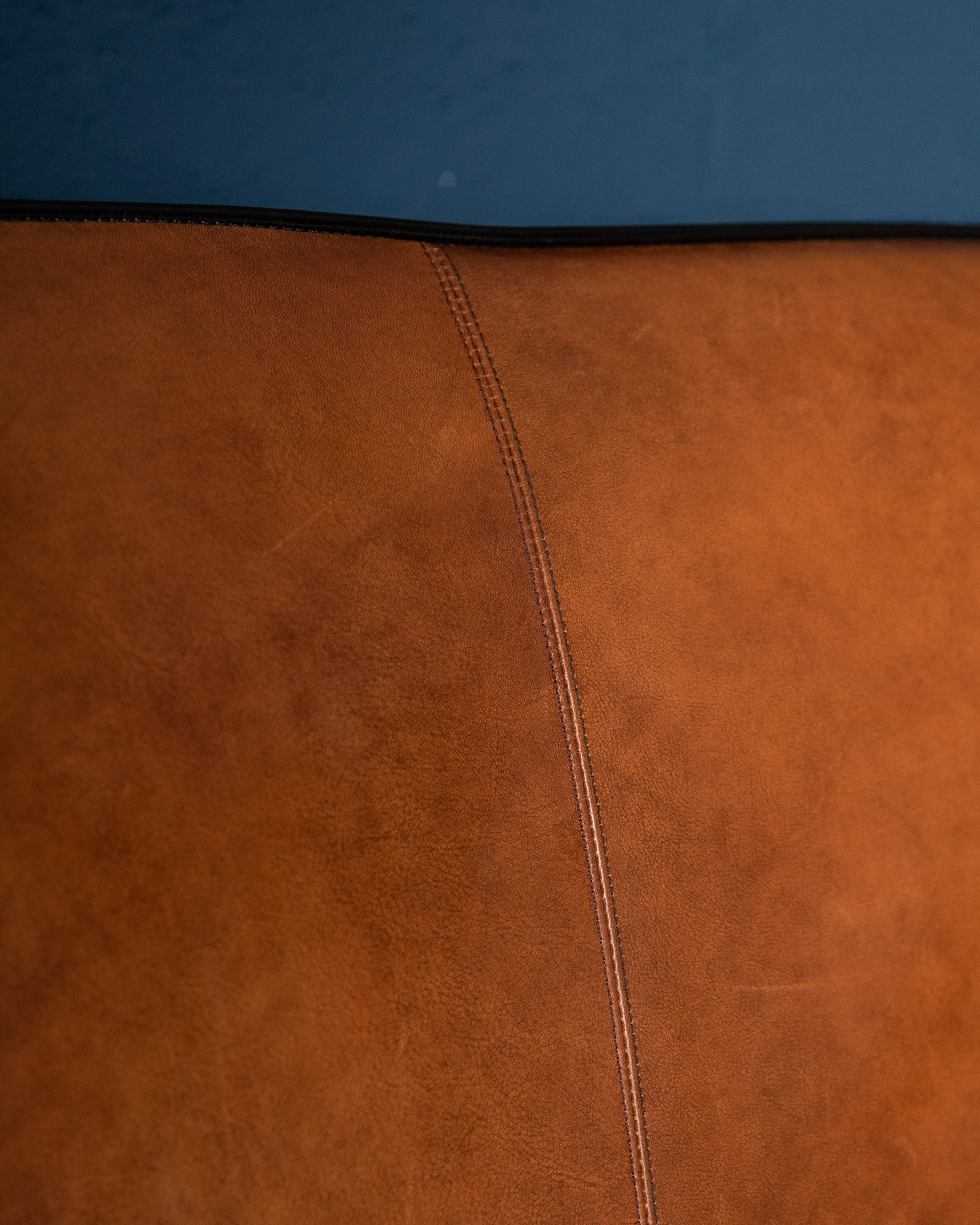 Vintage "Dutch" Tobacco Sofa