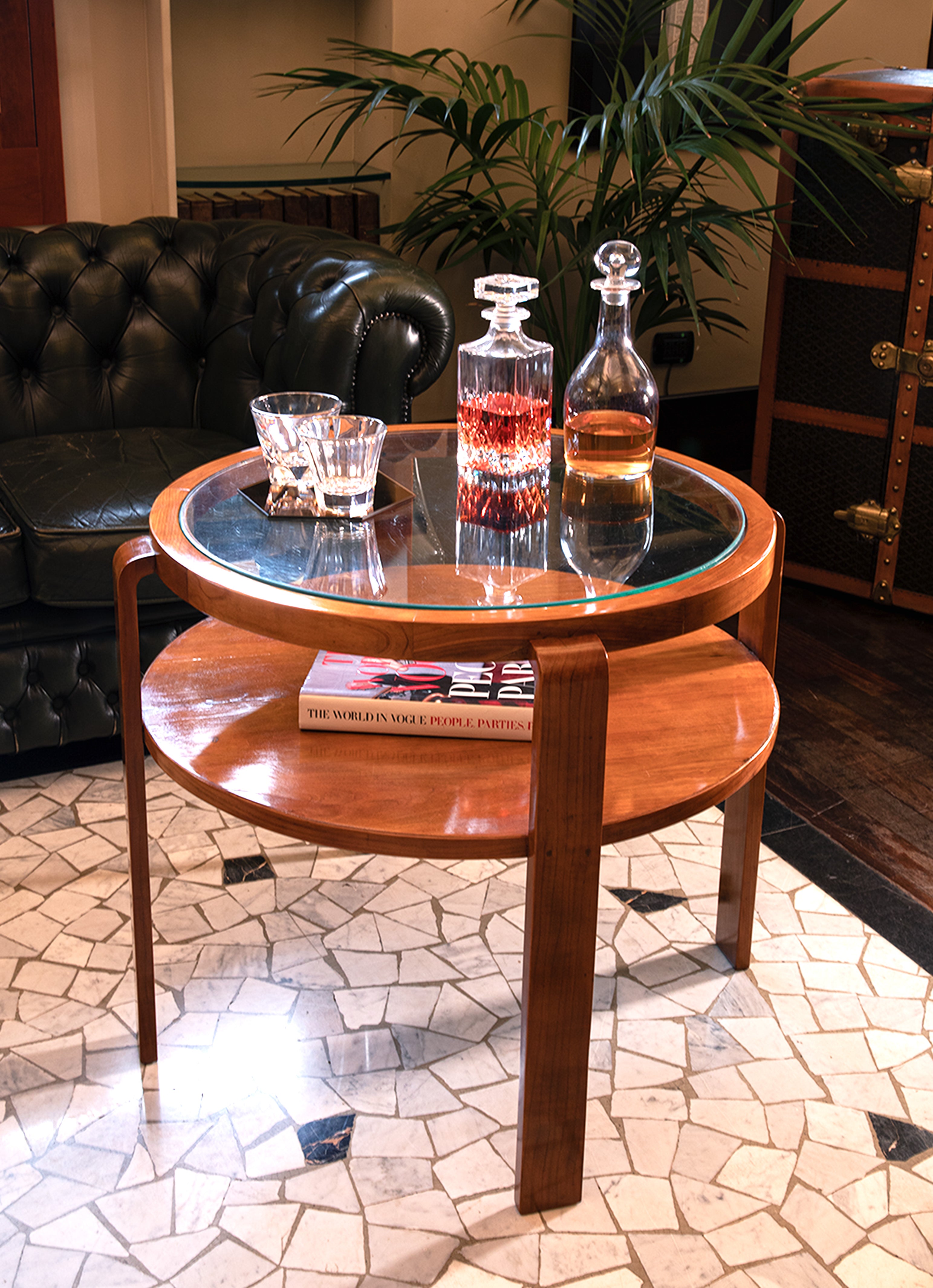 Walnut Coffee Table - 1940